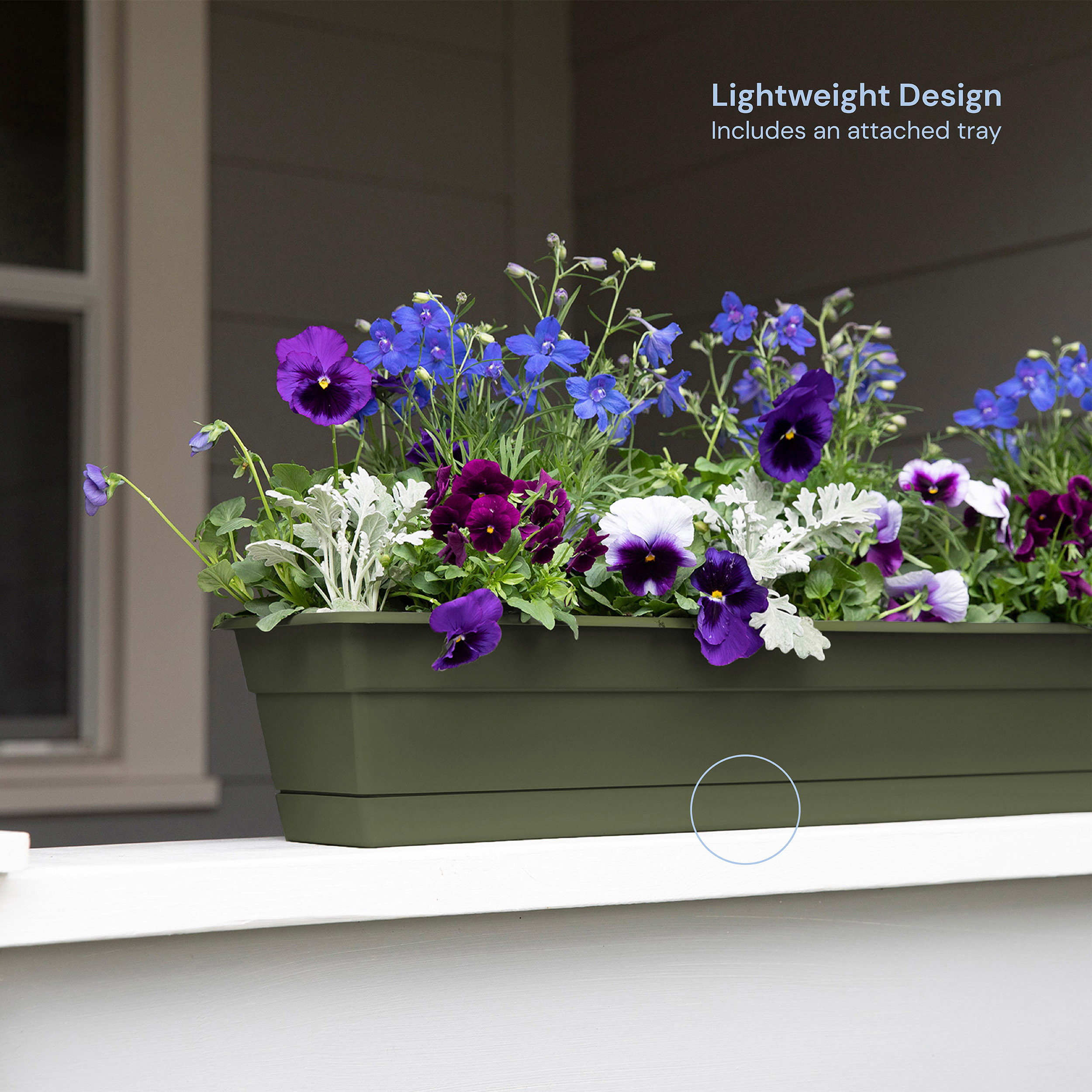 Bloem DCBT30-42 Planter-Window-Box - View #5