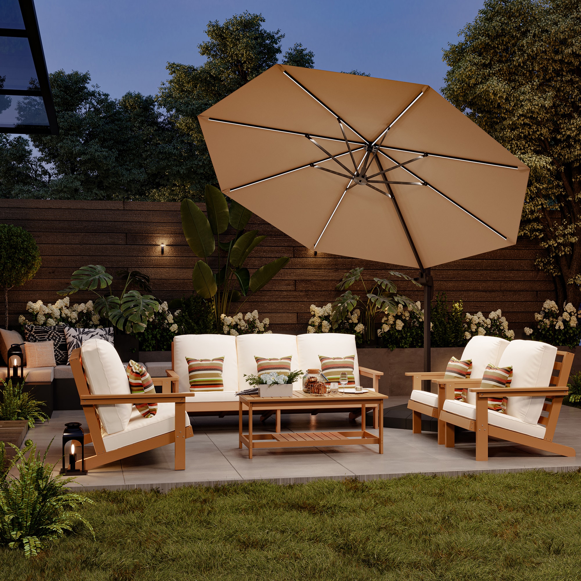 Clihome CL-H6311-42SD Patio-Conversation-Sets - View #4