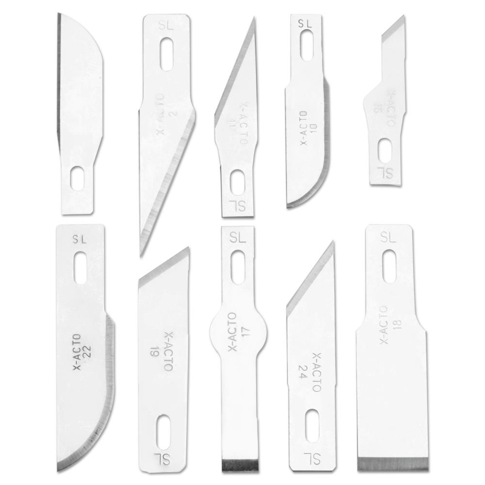 Jetmore 10-Pack Exacto Knife Precision Cutter Utility and Hobby