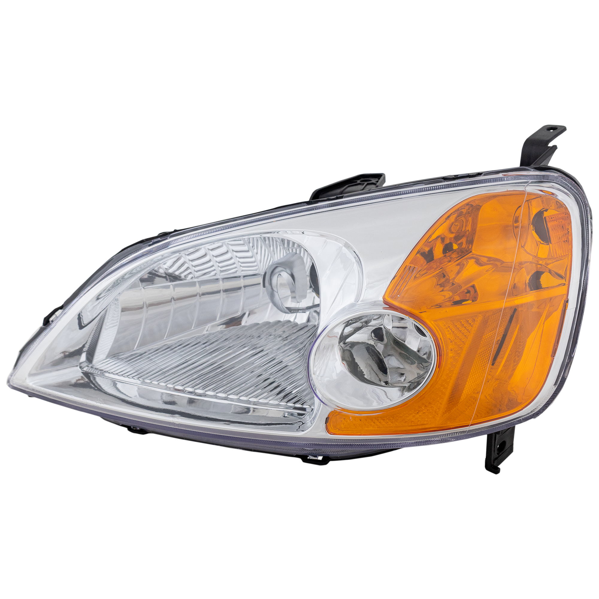 Garage-Pro JCWREPH100130GP Headlight For Honda Civic 01-03 Lh Lens and Housing Halogen Sedan