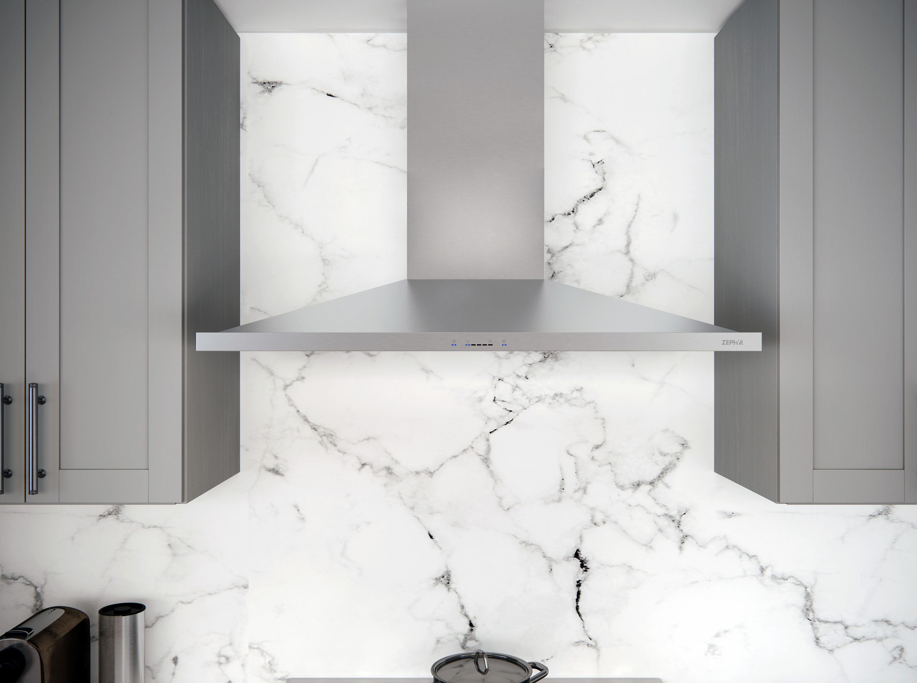 Zephyr ZAN-M90CS Wall-Mounted-Range-Hoods - View #4