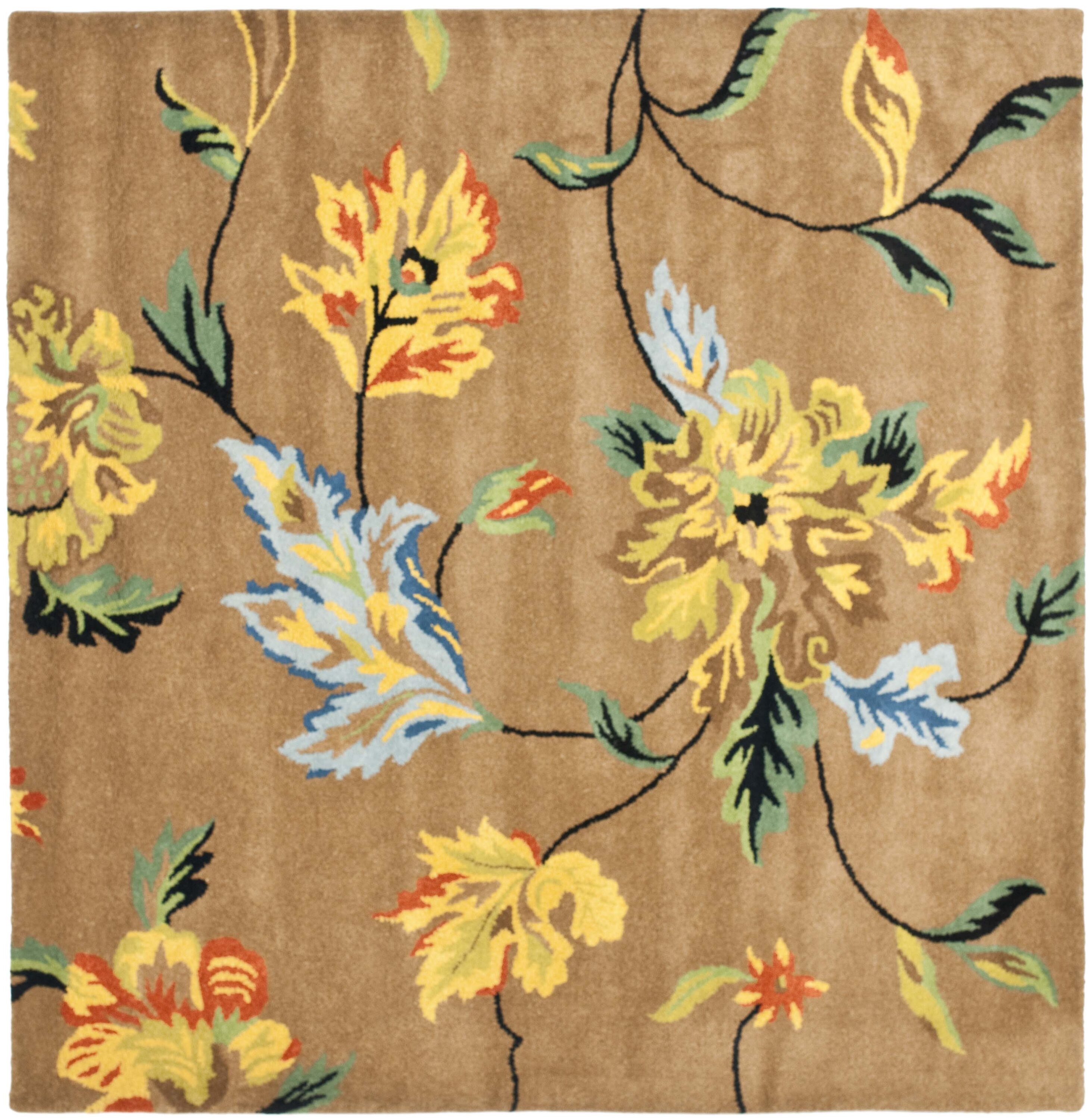 Soho 735A Brown Multi 6in x 6in Rug