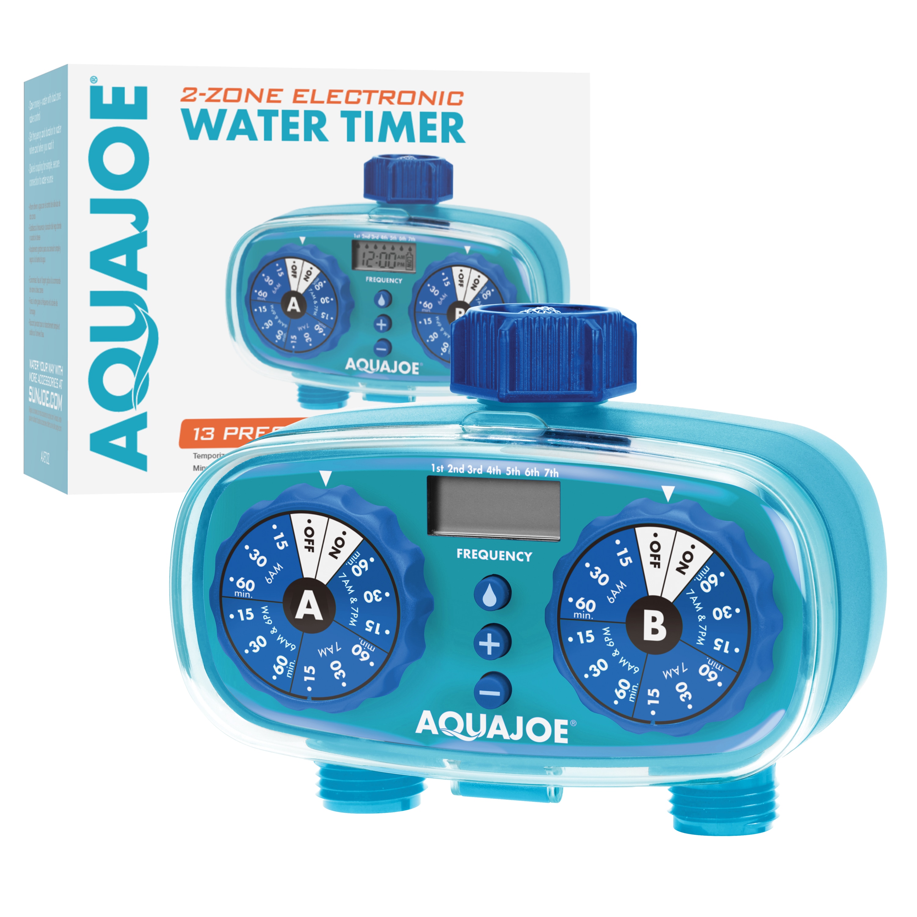 AQUA JOE 1 Output Port Adjustable Digital Hose End Timer AJ-ET2Z at ...