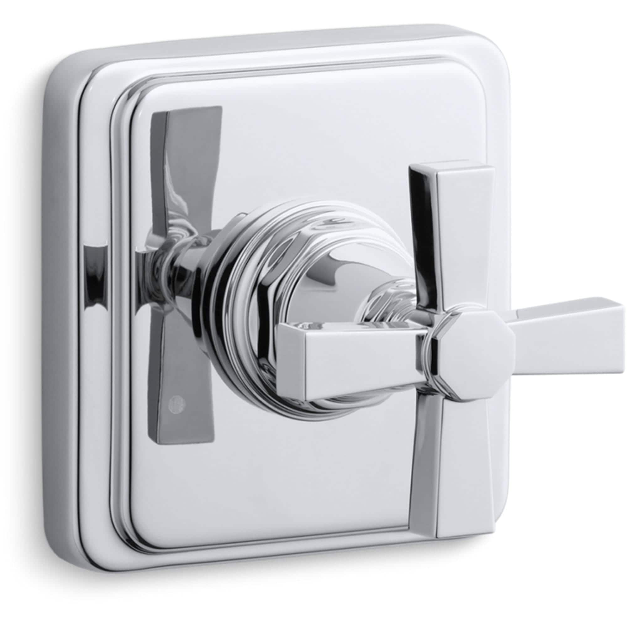 KOHLER T13175-3A-CP Polished Chrome Cross Shower Faucet Handle