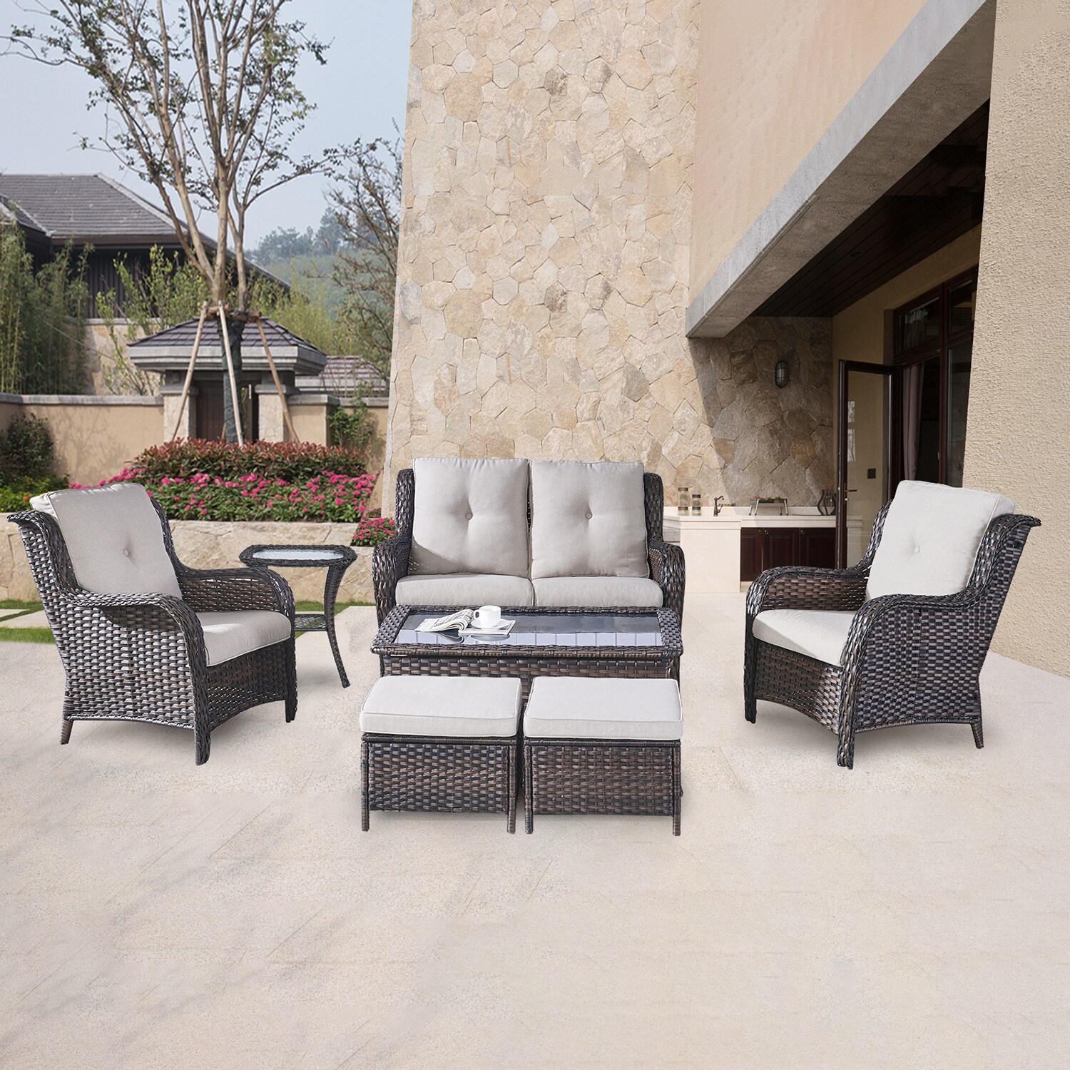 Rilyson FS038018025006014-2 Patio-Conversation-Sets - View #2
