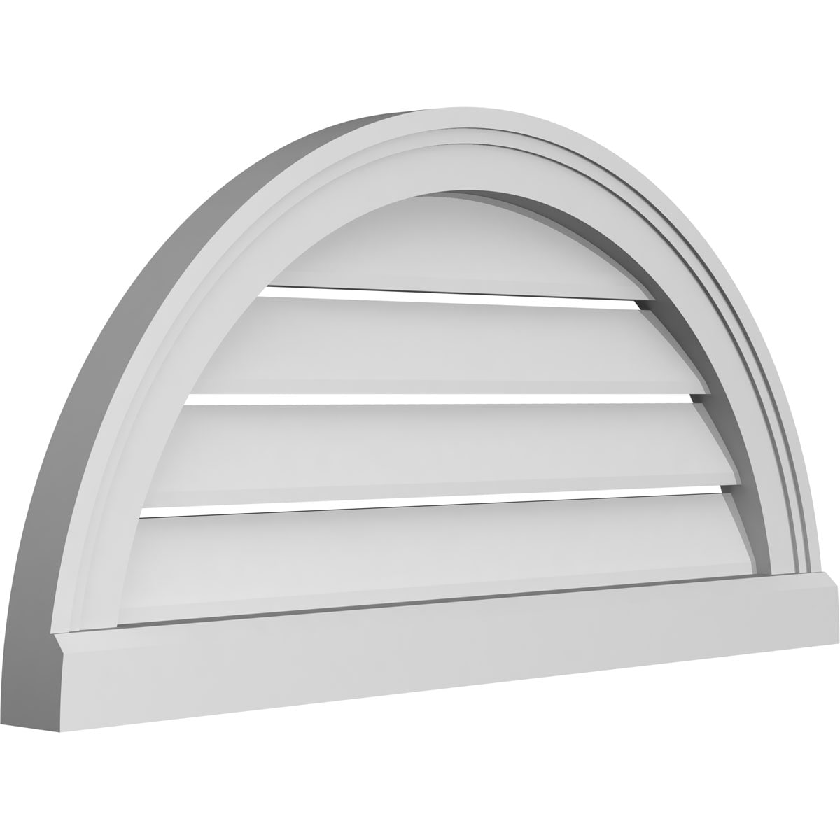 Ekena Millwork GVPHR28X1403SF Gable-Vents - View #2