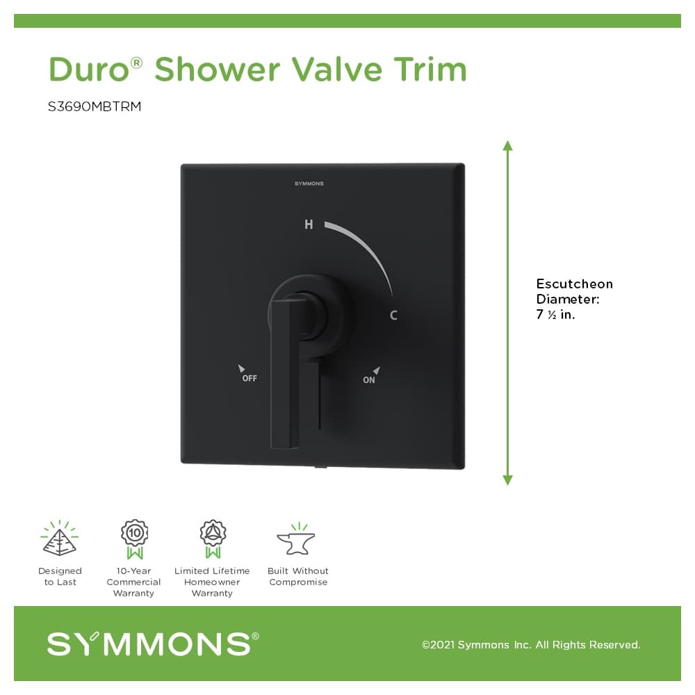 Symmons S3690STNTRM Shower-Handles - View #7