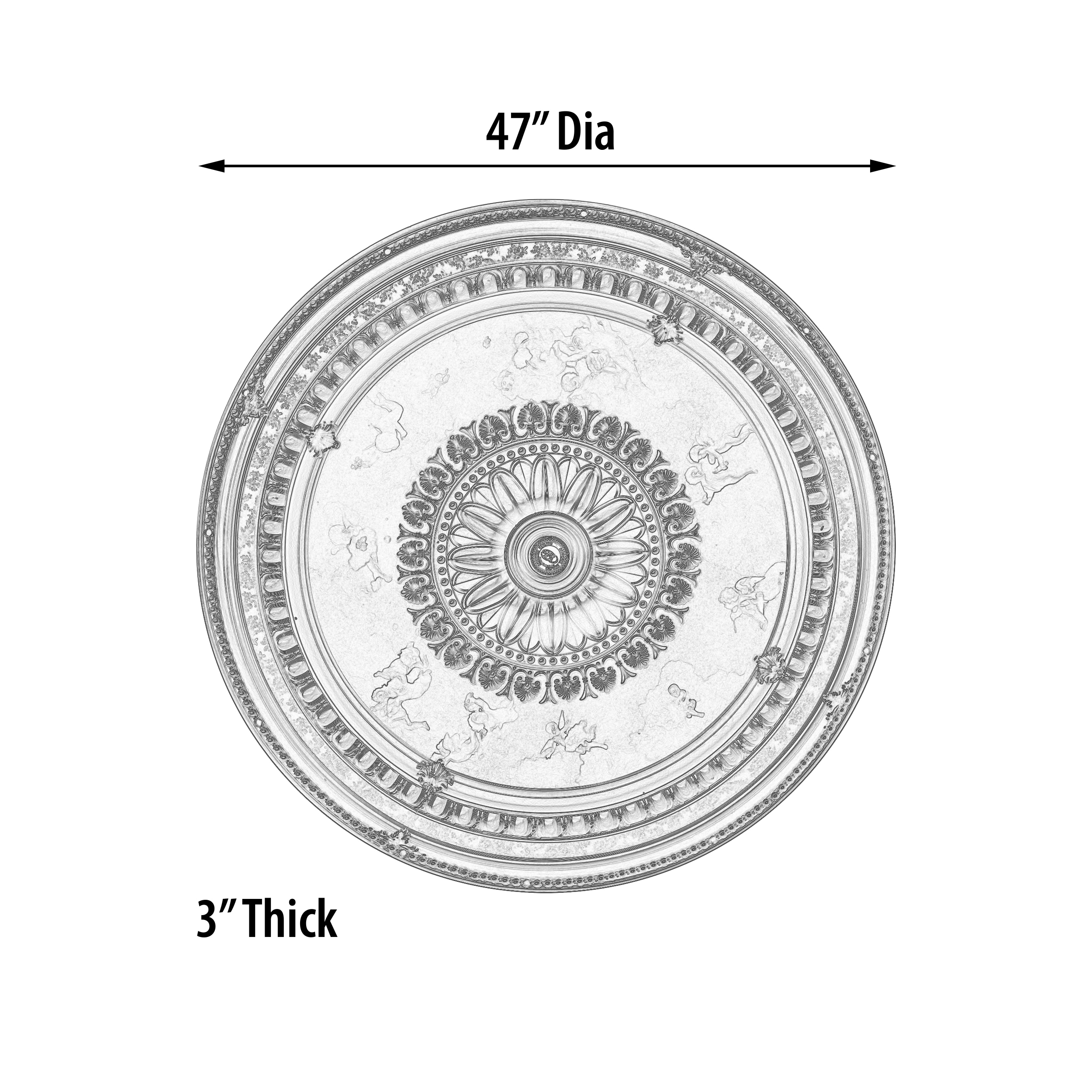 AFD HOME 10715413 Ceiling-Medallions - View #5