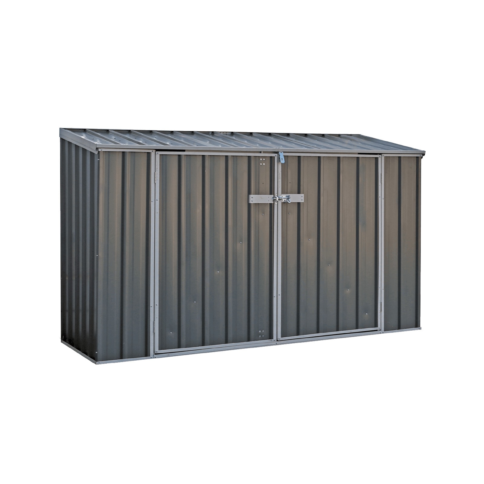 ABSCO AB1106 3-ft x 7-ft Durango Galvanized steel Storage Shed