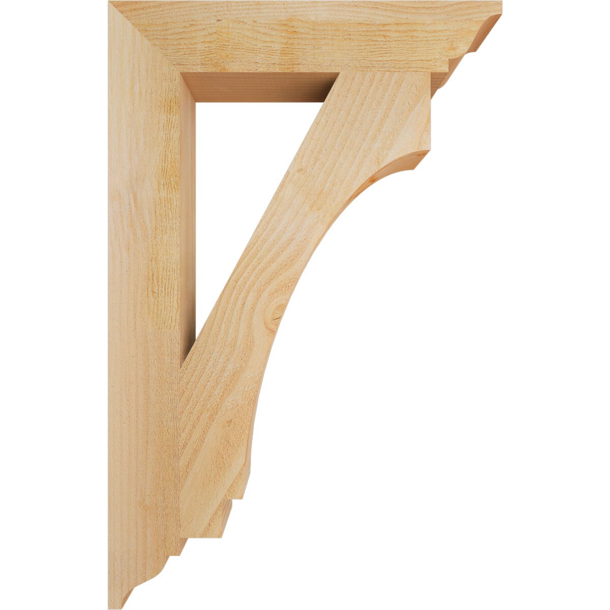 Ekena Millwork BKT04X22X34IMP01RDF Exterior-Brackets-Braces - View #3
