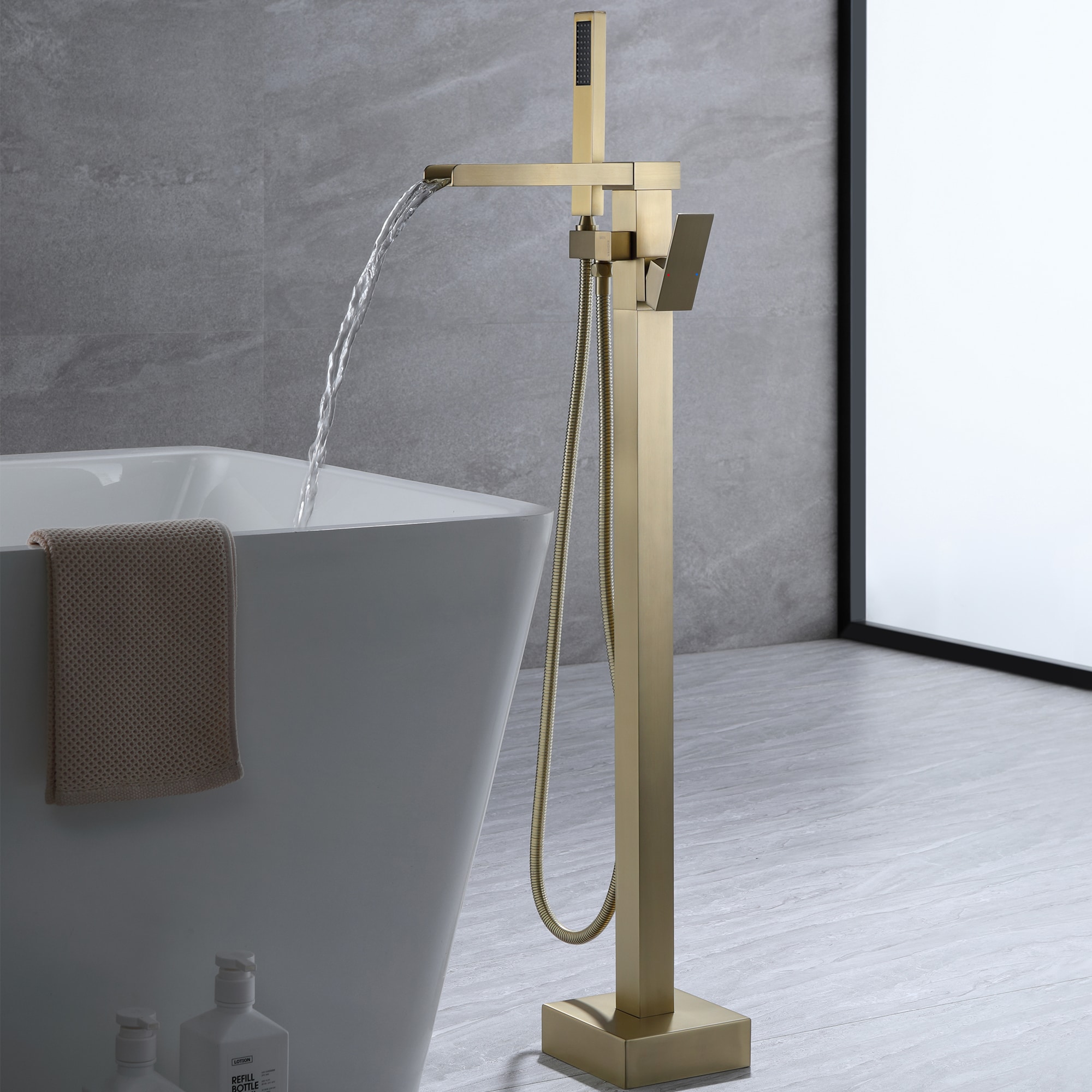 WELLFOR WB-0955 Roman-Tub-Faucets - View #2