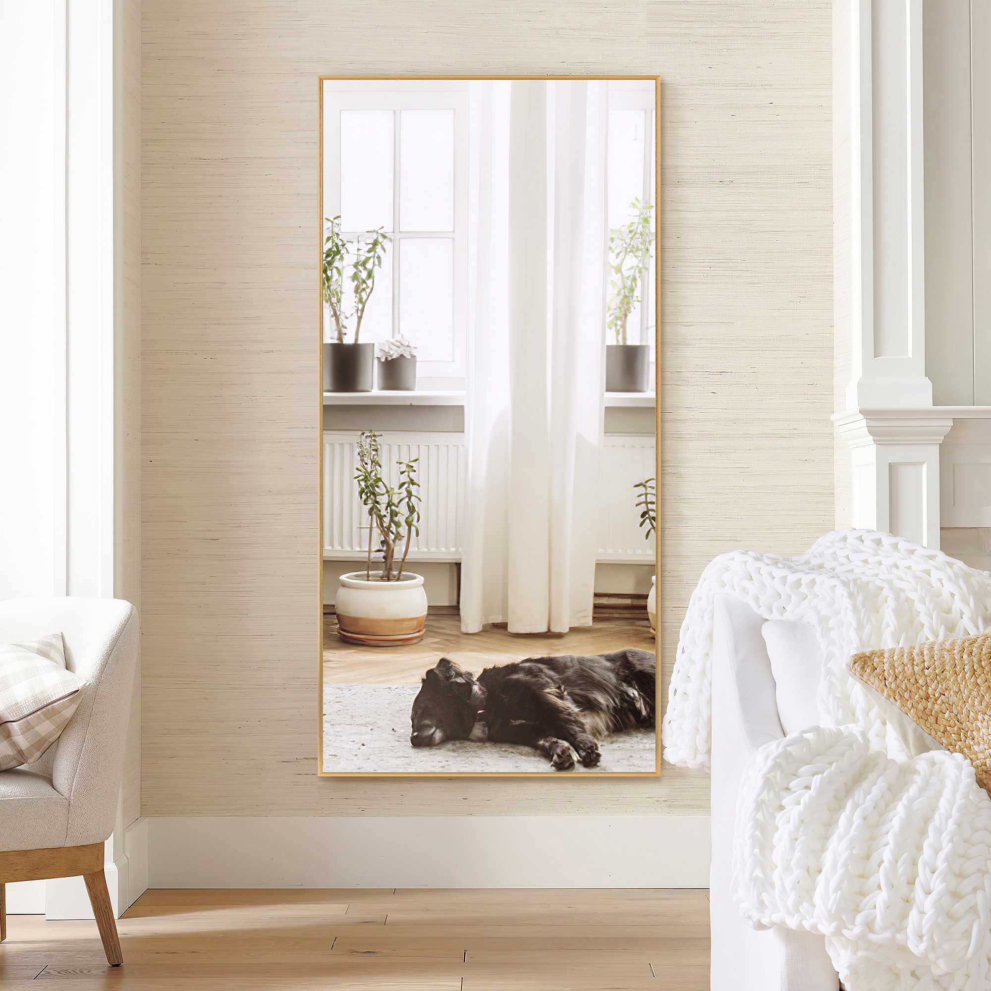 Dovelina LS-AA01037ZZE001-1 Framed-Bath-Mirrors - View #2