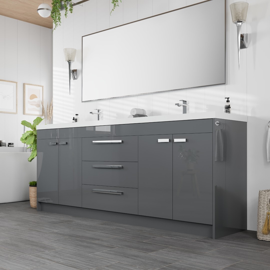 Eviva EVVN1900-8-84GR Bath-Vanity-Combo - View #2