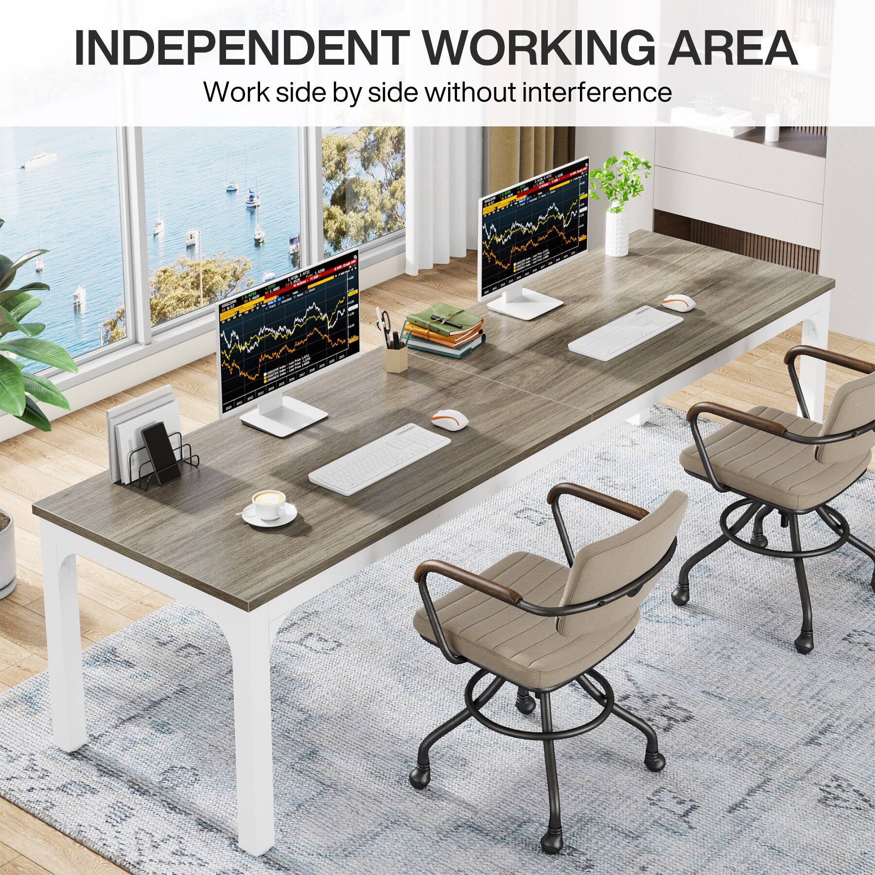 Tribesigns LWFD-YS0178 Office-Tables - View #8