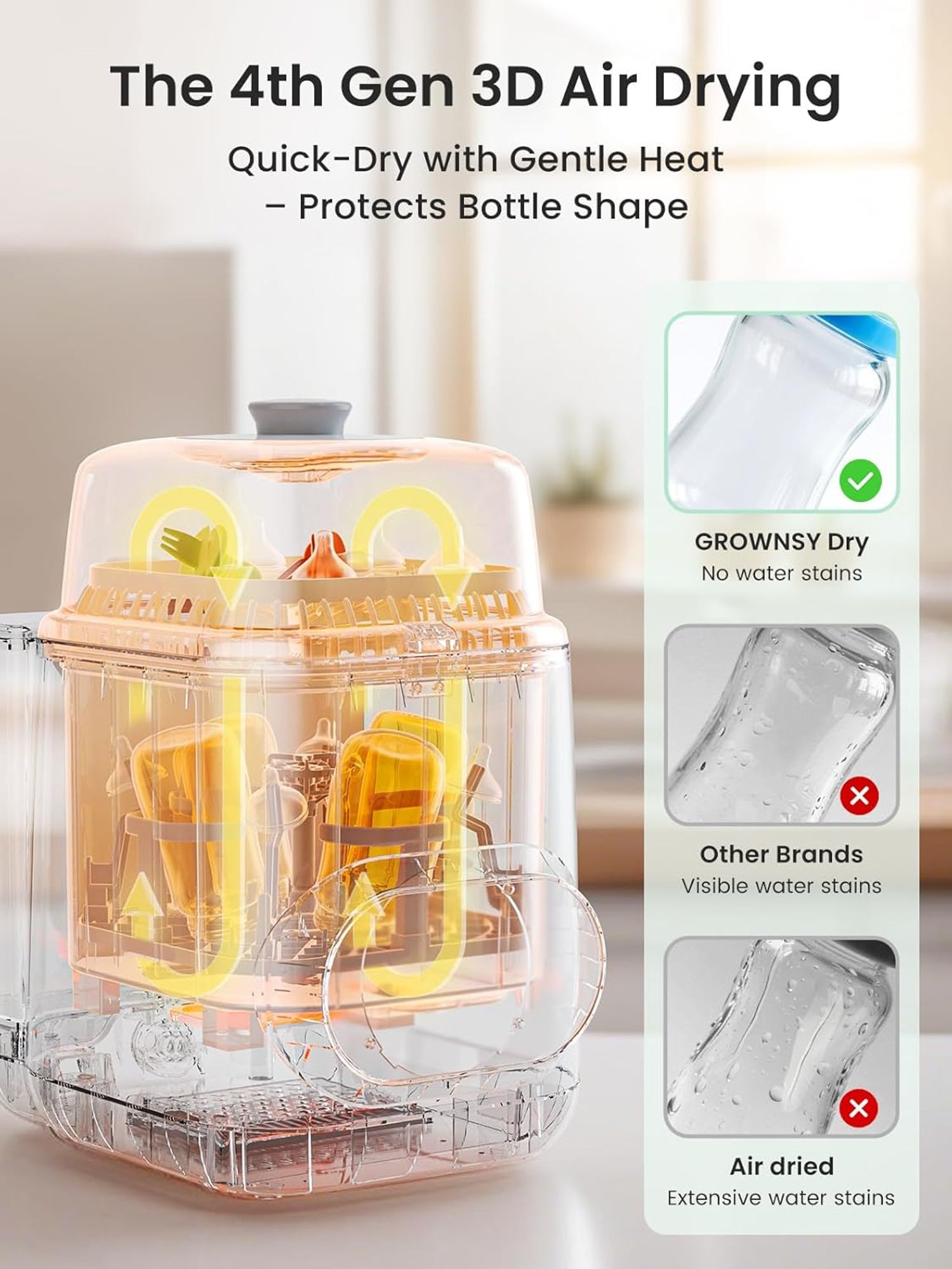 GROWNSY GR-EBWSDB01GR-LOWES Baby-Food-Makers-Bottle-Warmers - View #4