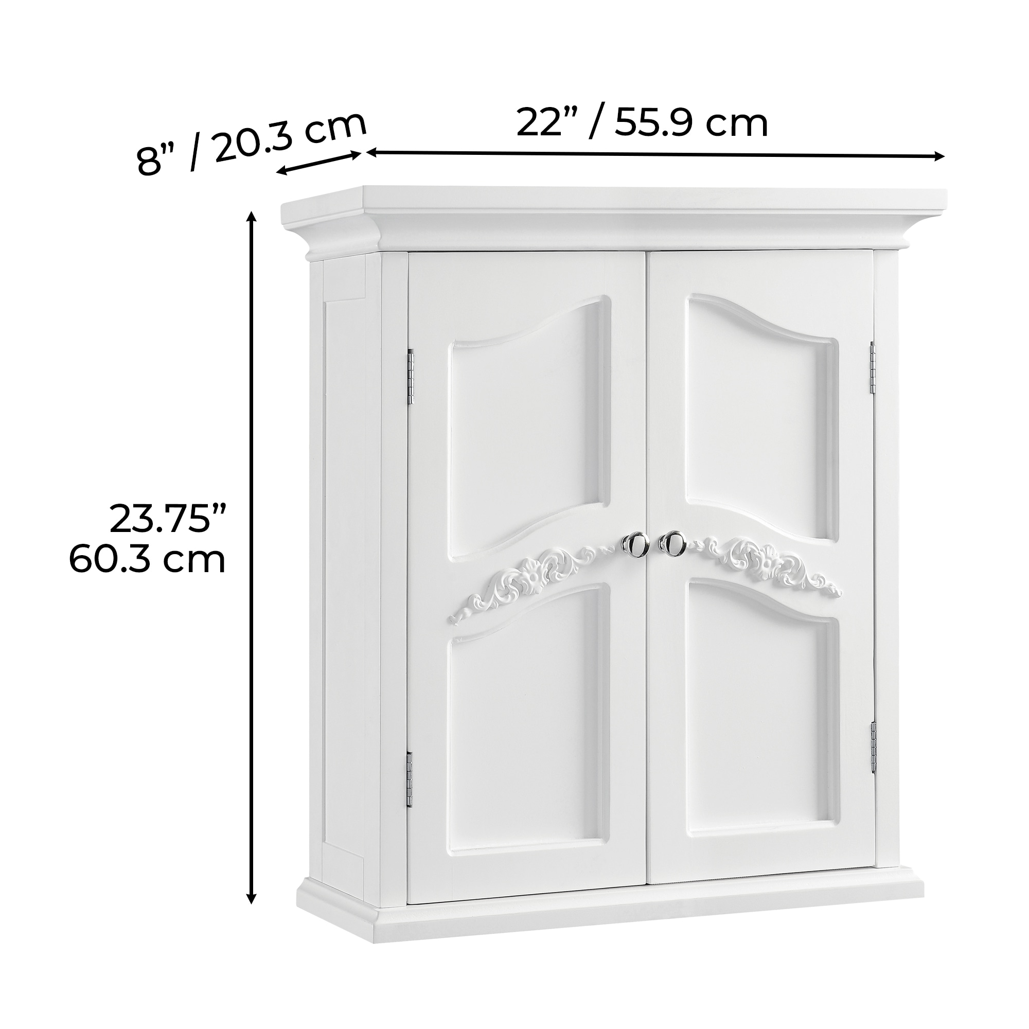 Teamson Home 549-ELG Bathroom-Wall-Cabinets - View #4