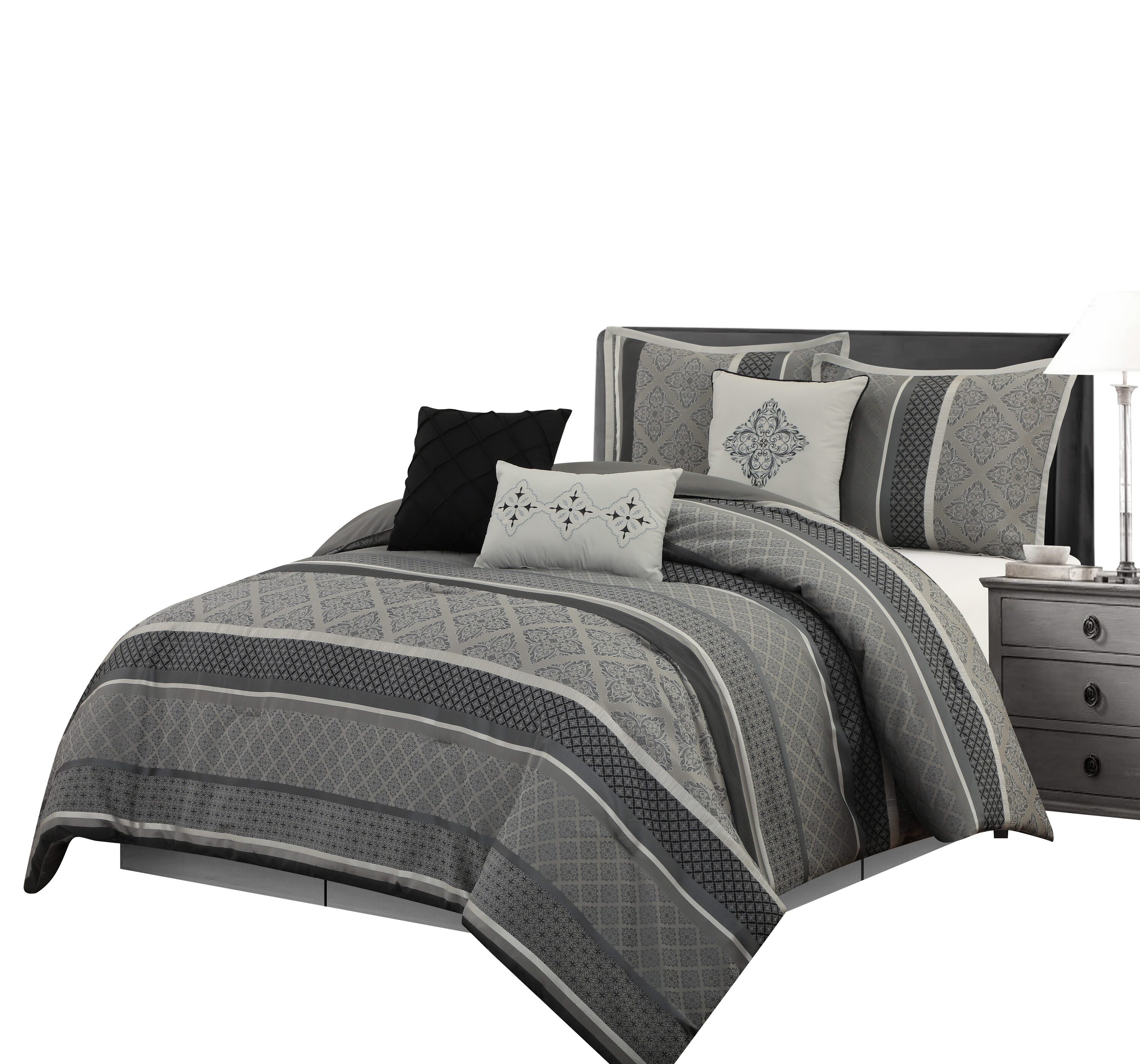 Nanshing TEFIA7-CK-GREY bedding - View #7
