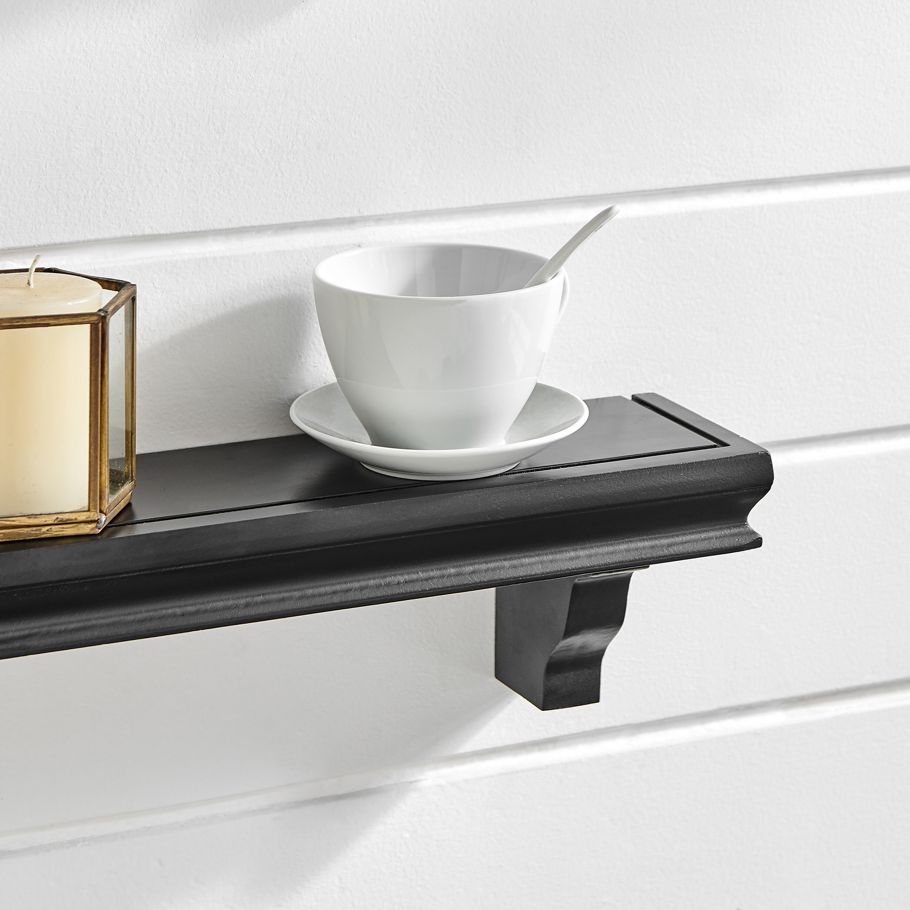 Danya B. BR14023BK Wall-Mounted-Shelving - View #3