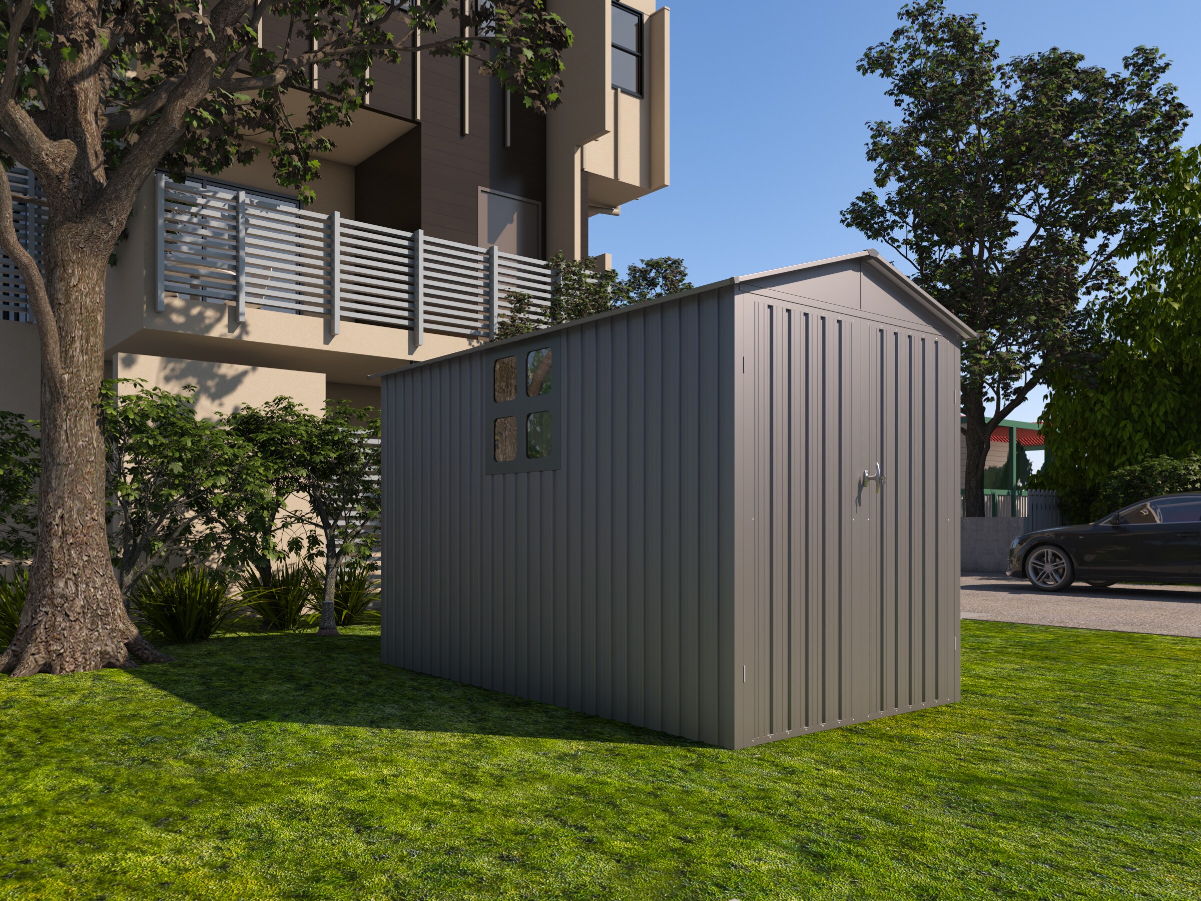 LOVMOR SF-WO-W1350S00072 Metal-Storage-Buildings-Sheds - View #5