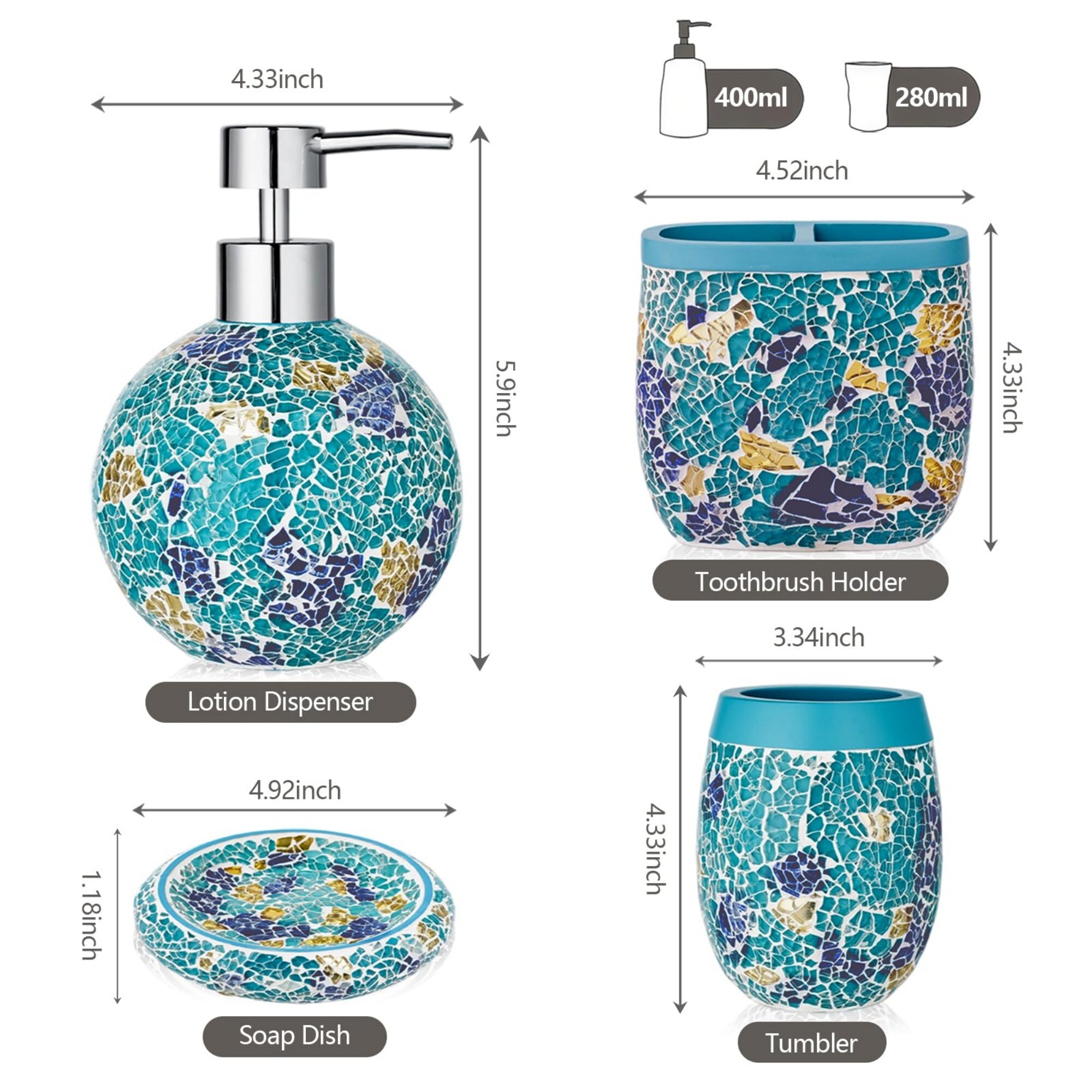 Wudkey L4-SI2O5G Vanity-Accessories - View #5