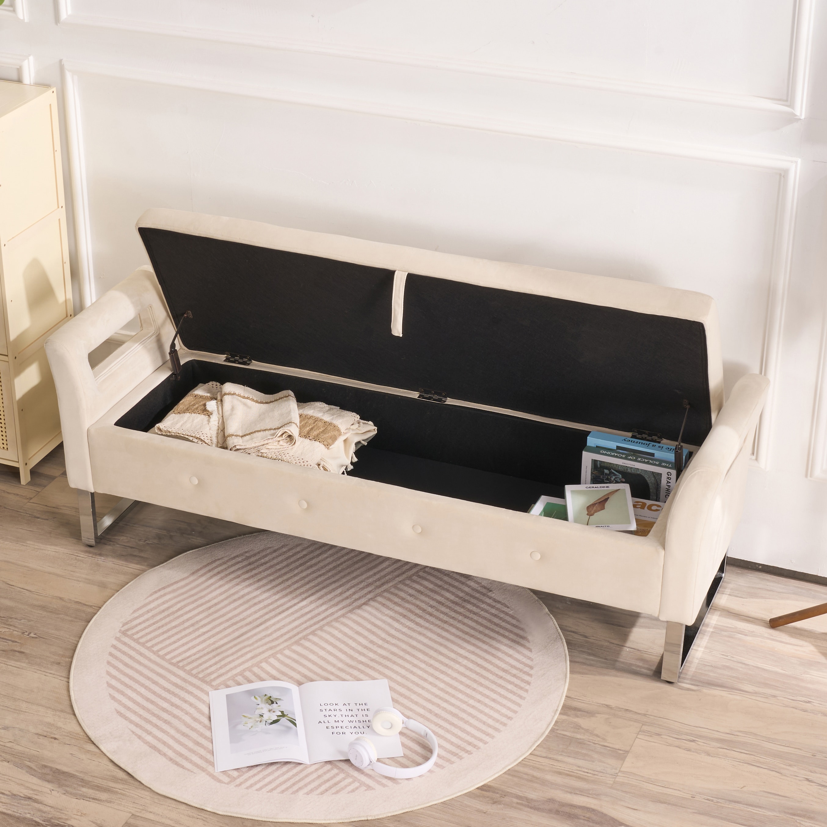 Hrinhom HC-S4113-BEIGE bench - View #10