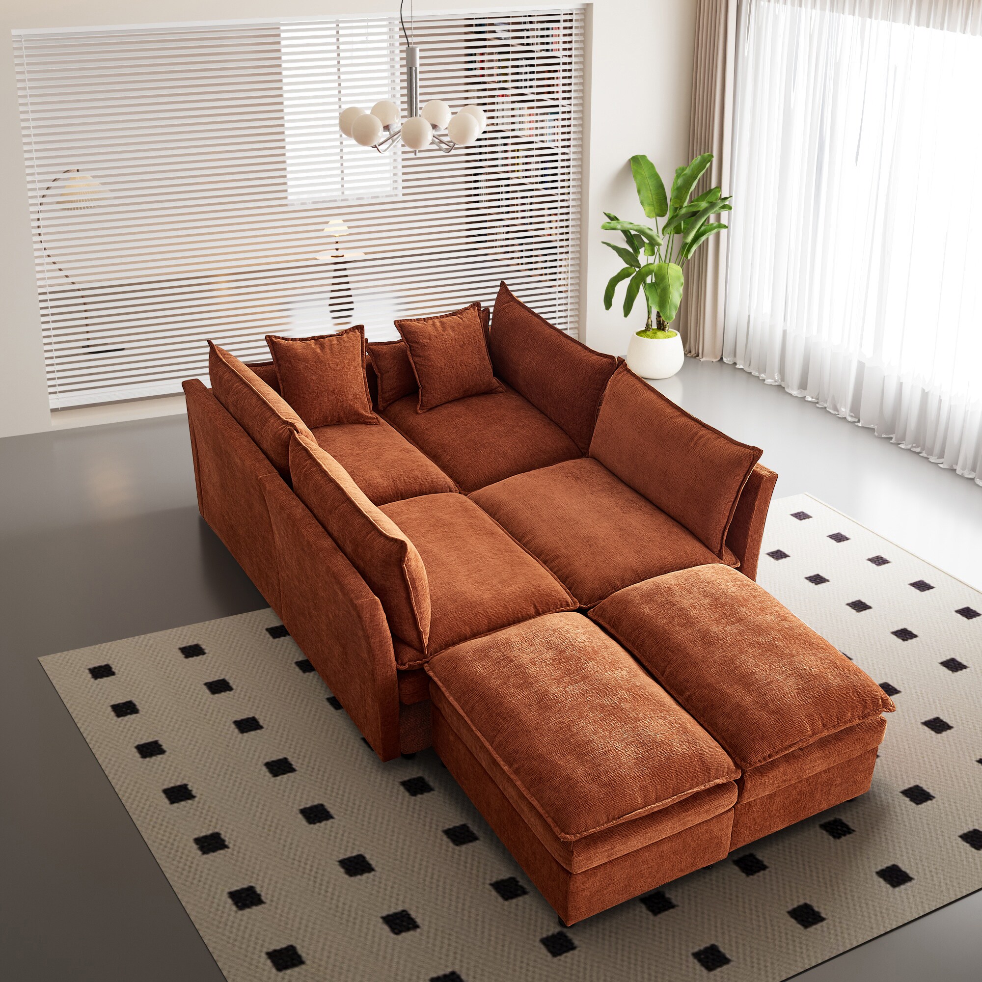 SINOFURN SYA370081BL Sofas-Loveseats - View #9