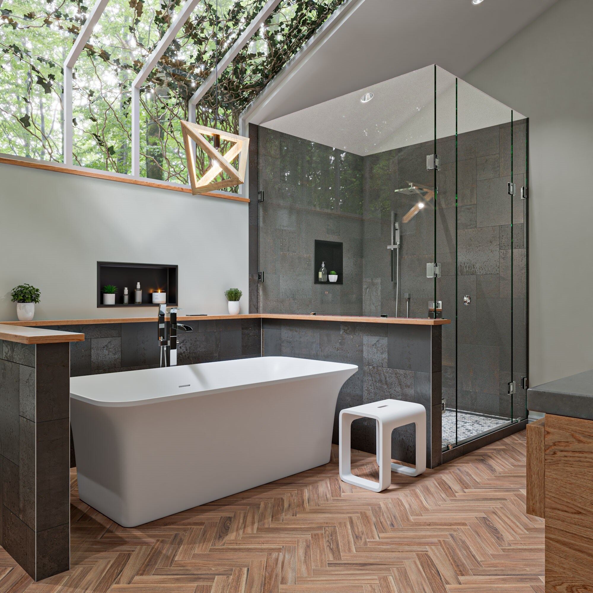 ALFI ABNP1616-BB Bathroom-Shelves - View #8