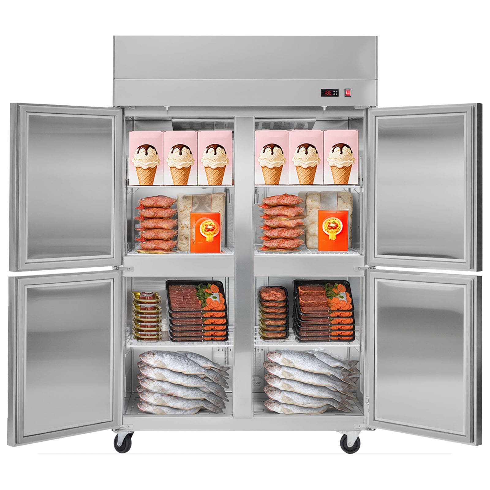 VEVOR SCLSSYLJ4HAL14910V1 Commercial-Refrigerators - View #8