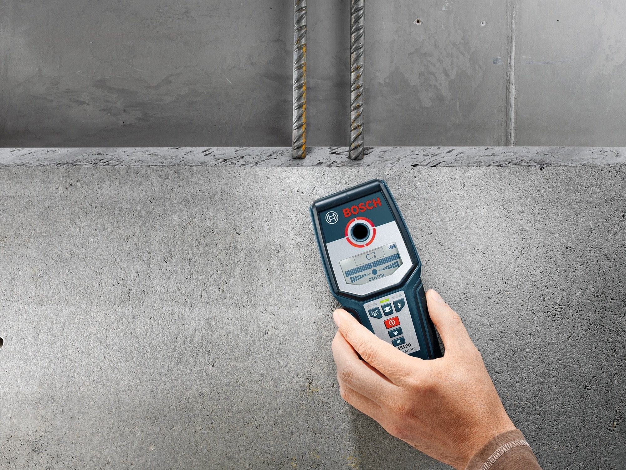 Bosch 4.75-in Scan Depth Electric/Metal/Wood Finder in the Stud