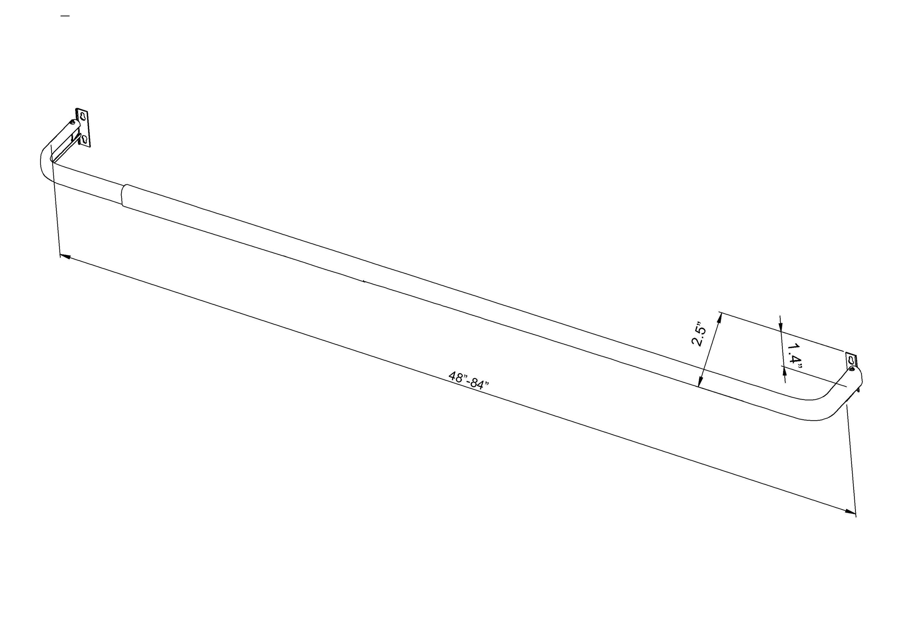 Project Source 08-3881 Curtain-Rods - View #3
