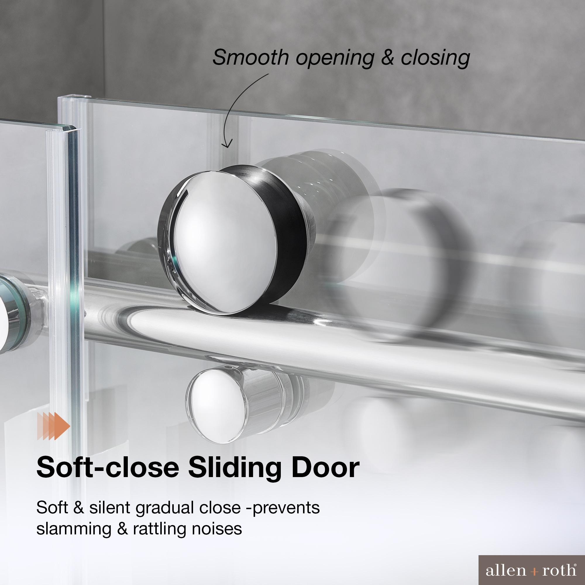 allen + roth ELLUM-SC-60GP-CH Shower-Doors - View #5