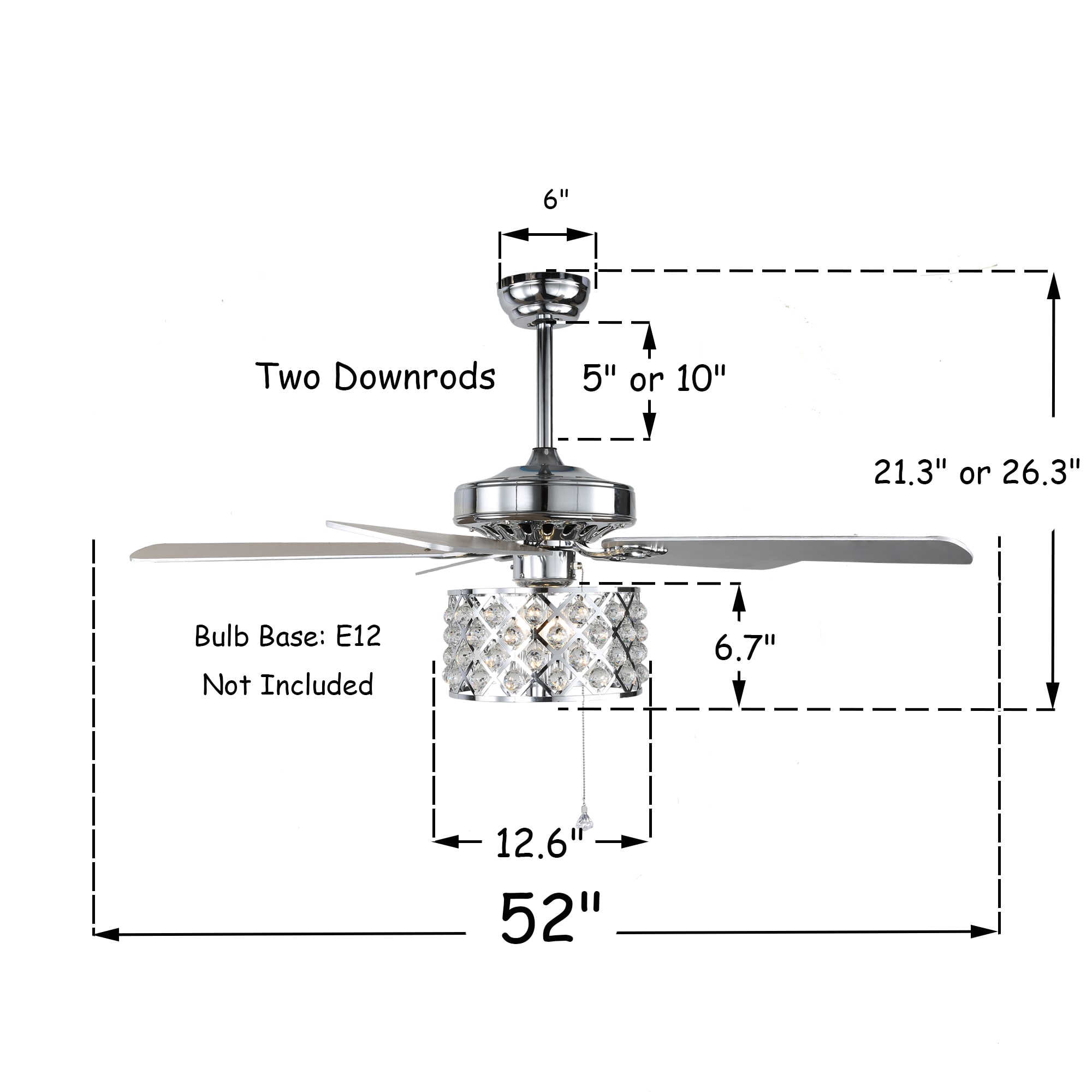 Bella Depot BD2031-C Ceiling-Fans - View #9
