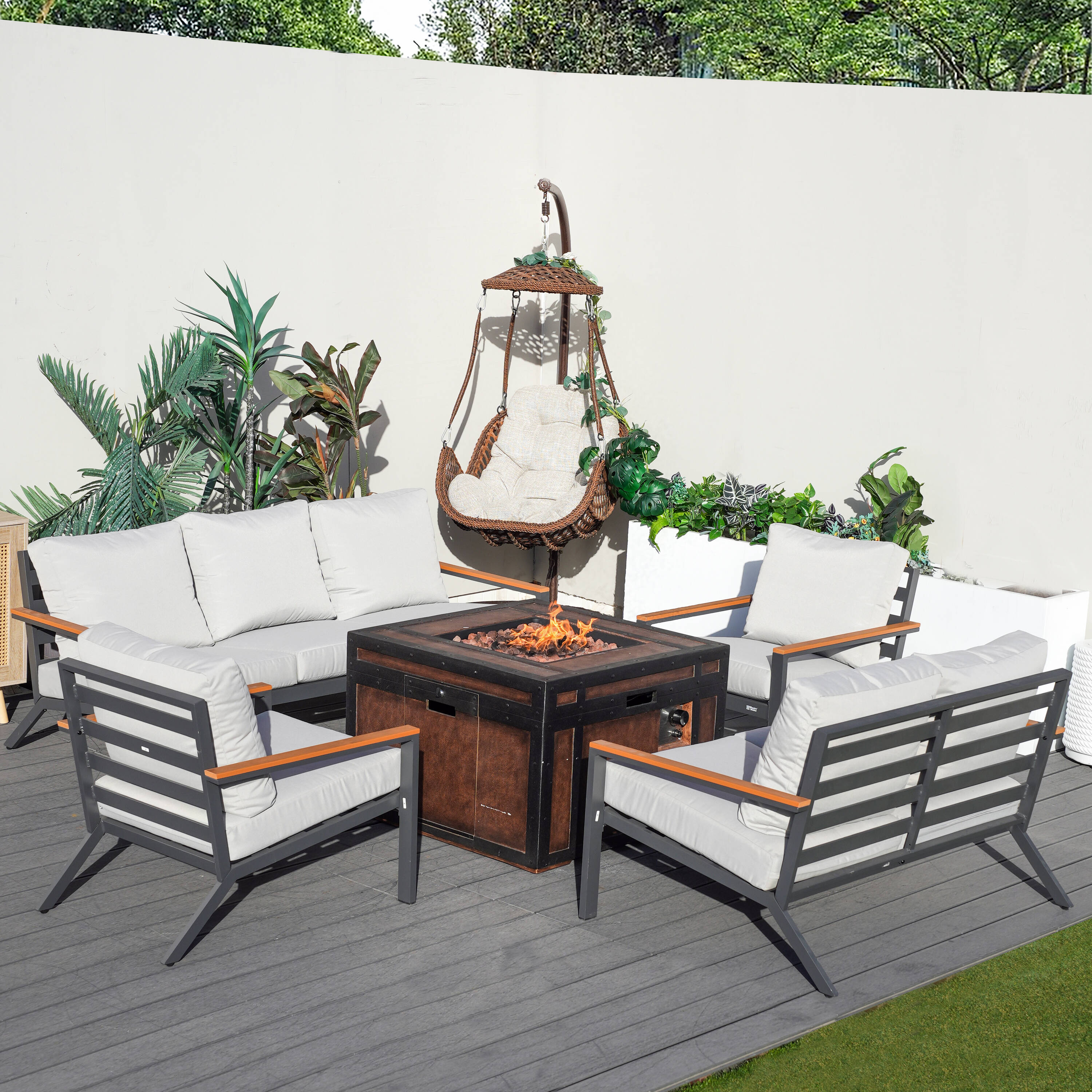 Direct Wicker DWG-2481&2354STBR Patio-Conversation-Sets - View #6