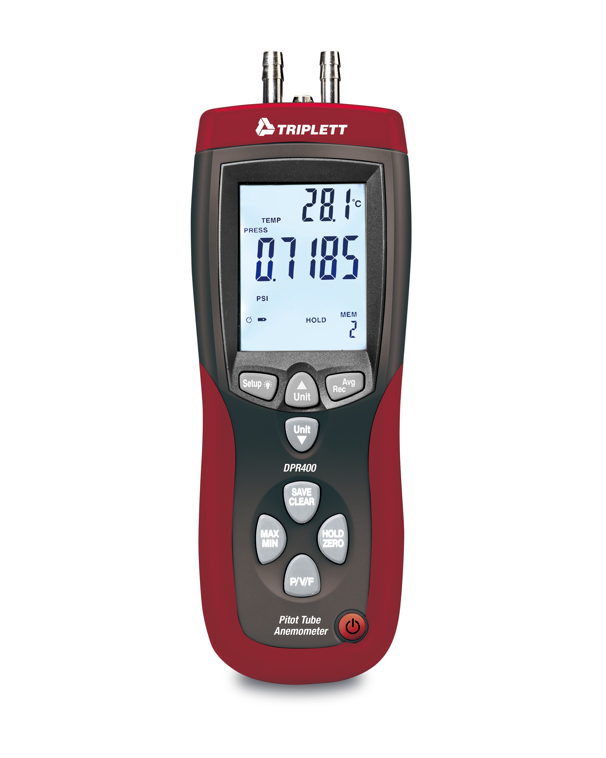 TRIPLETT DPR400 LCD Display Anemometer Specialty meter