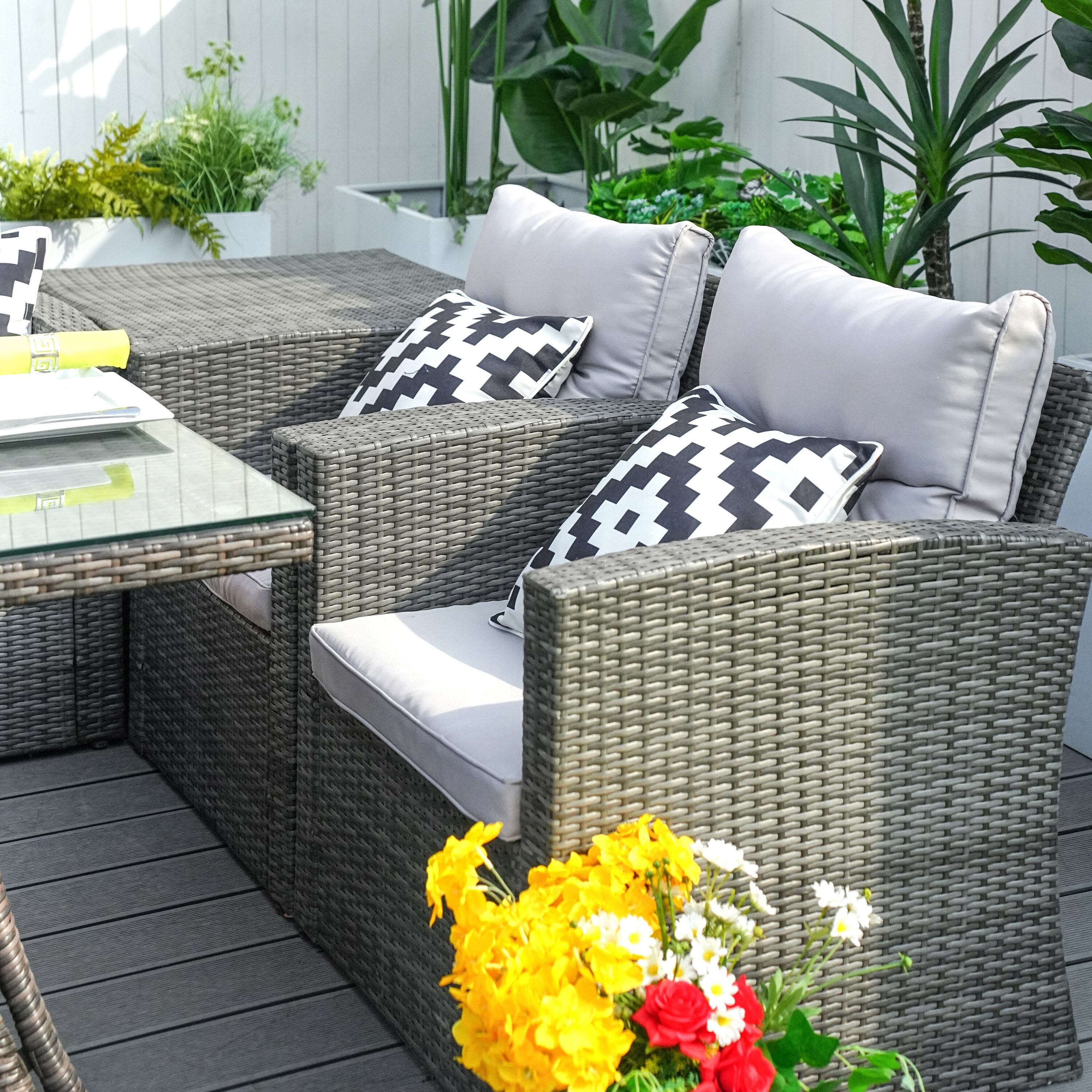 Moda Furnishings 1106R-1503-GR Patio-Conversation-Sets - View #6