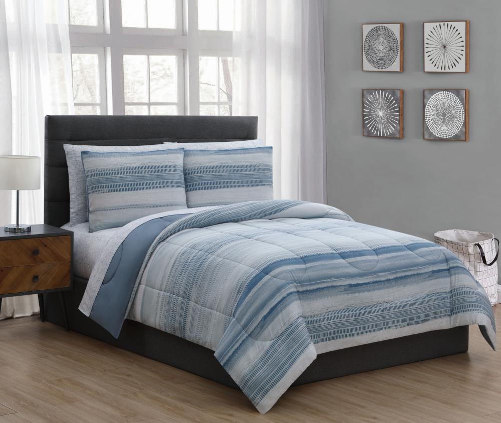 7 Piece Sets Modern Home Bedding Comforter Sets 