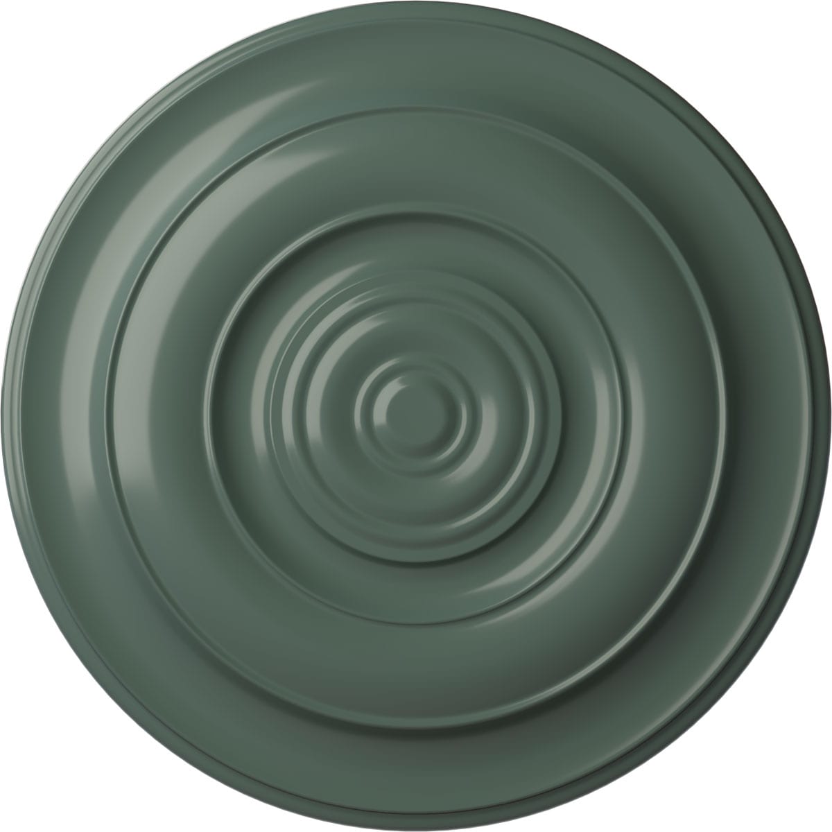 Ekena Millwork CM18NICBF Niobe 18-in W x 18-in L Painted Cloud Burst Polyurethane Whole Ceiling Medallion