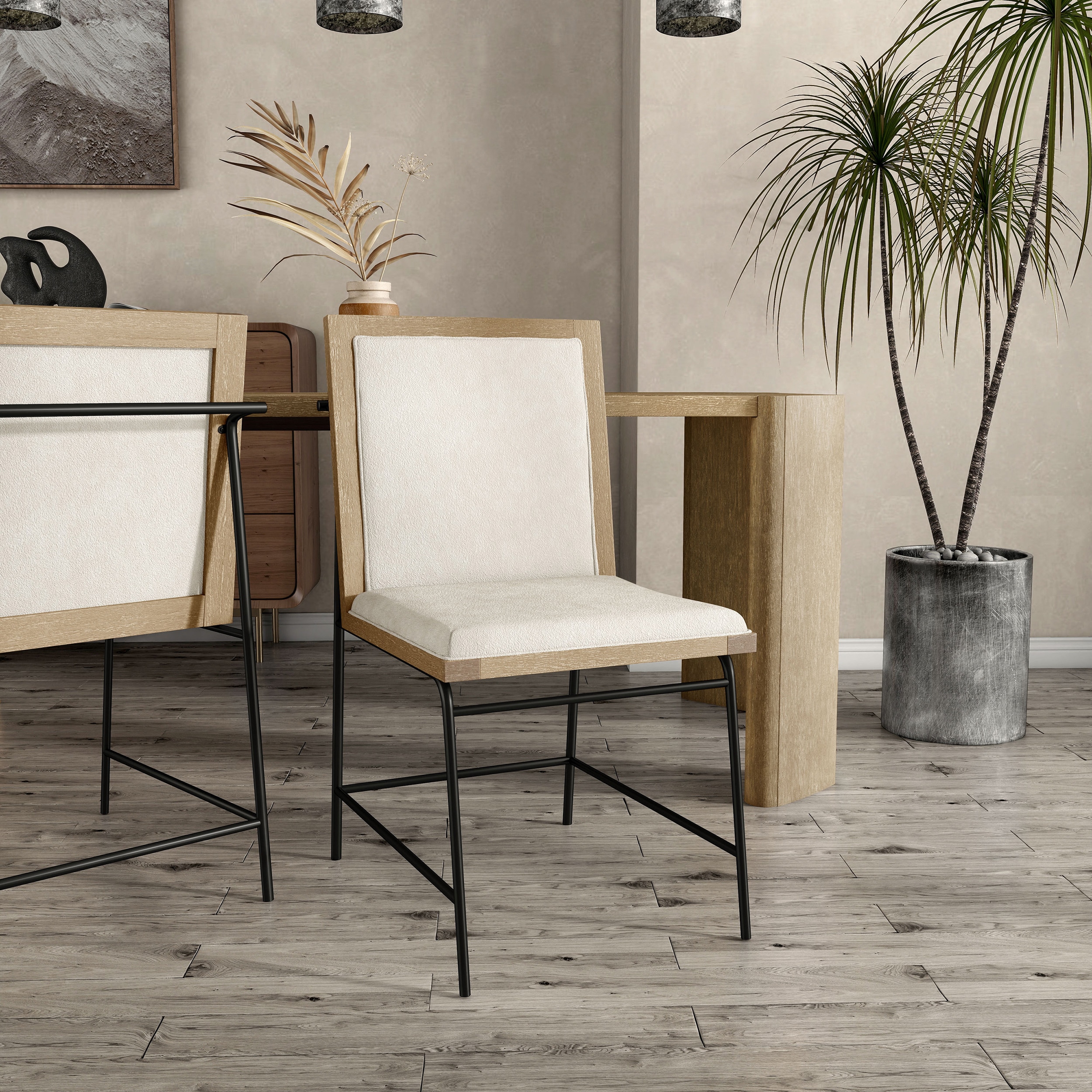 Furniture of America IDF-3220AK-SC Dining-Chairs - View #4