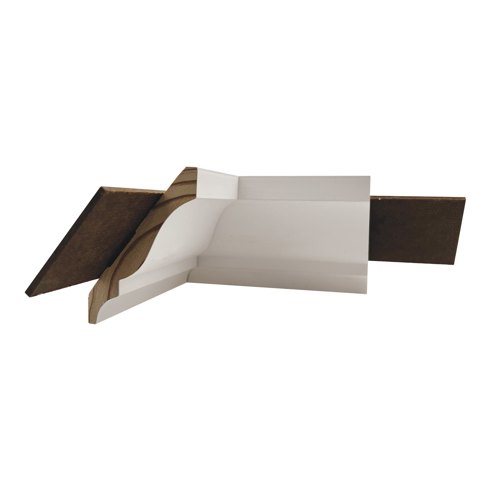  L49 I/S FJP-PRIM 2-31/32-in x 9/16-in Interior Primed Colonial L49 Inside corner Crown Moulding Block
