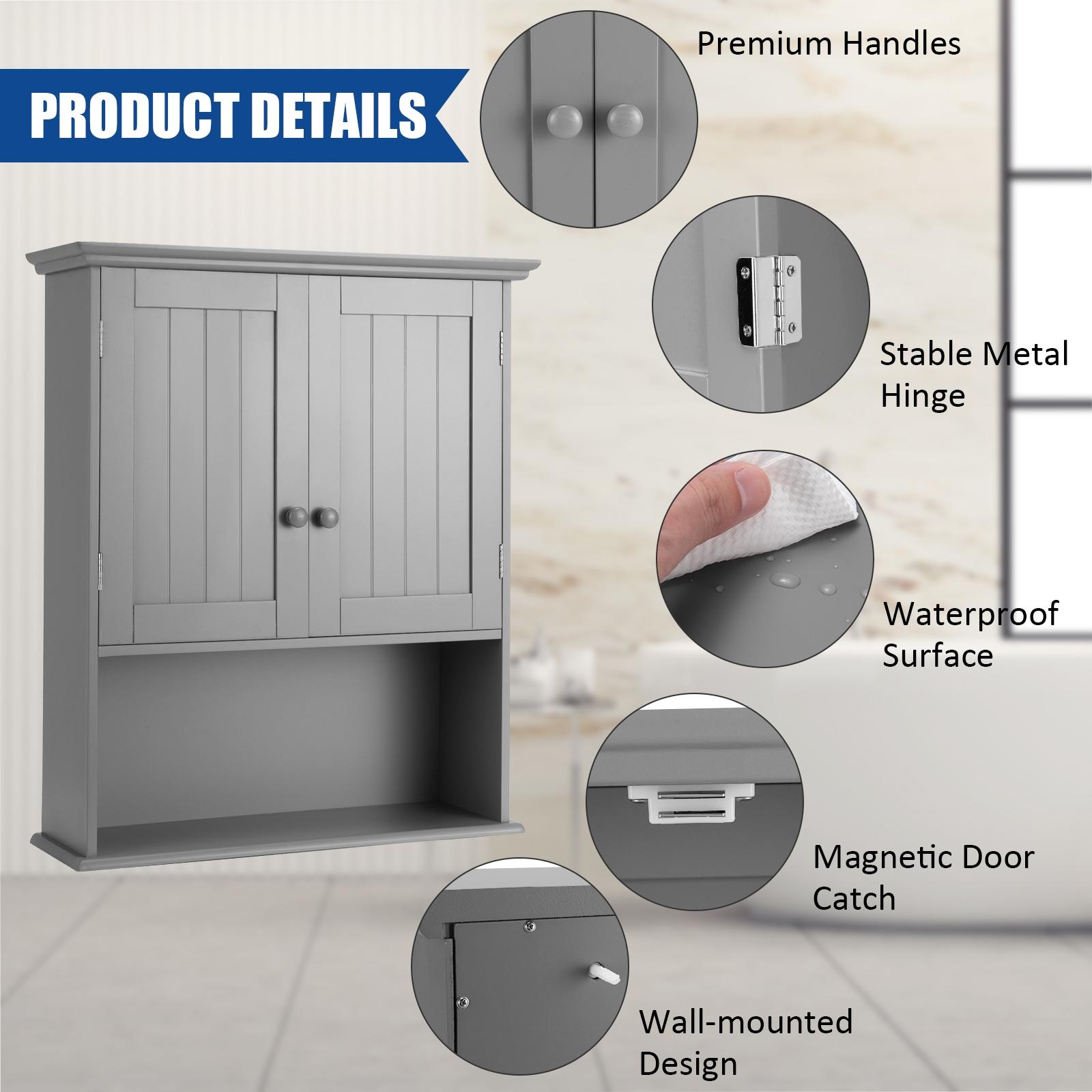 BABOOM BMMP-6930GR Bathroom-Wall-Cabinets - View #7