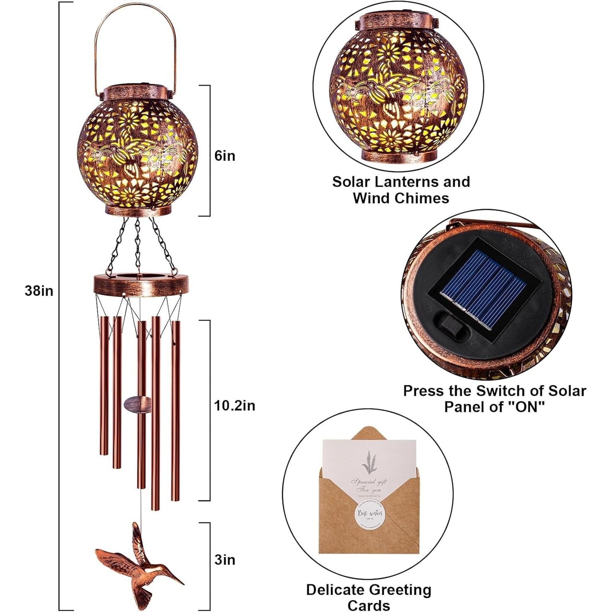 Numhew NHDREW43064 Wind-Chimes - View #3
