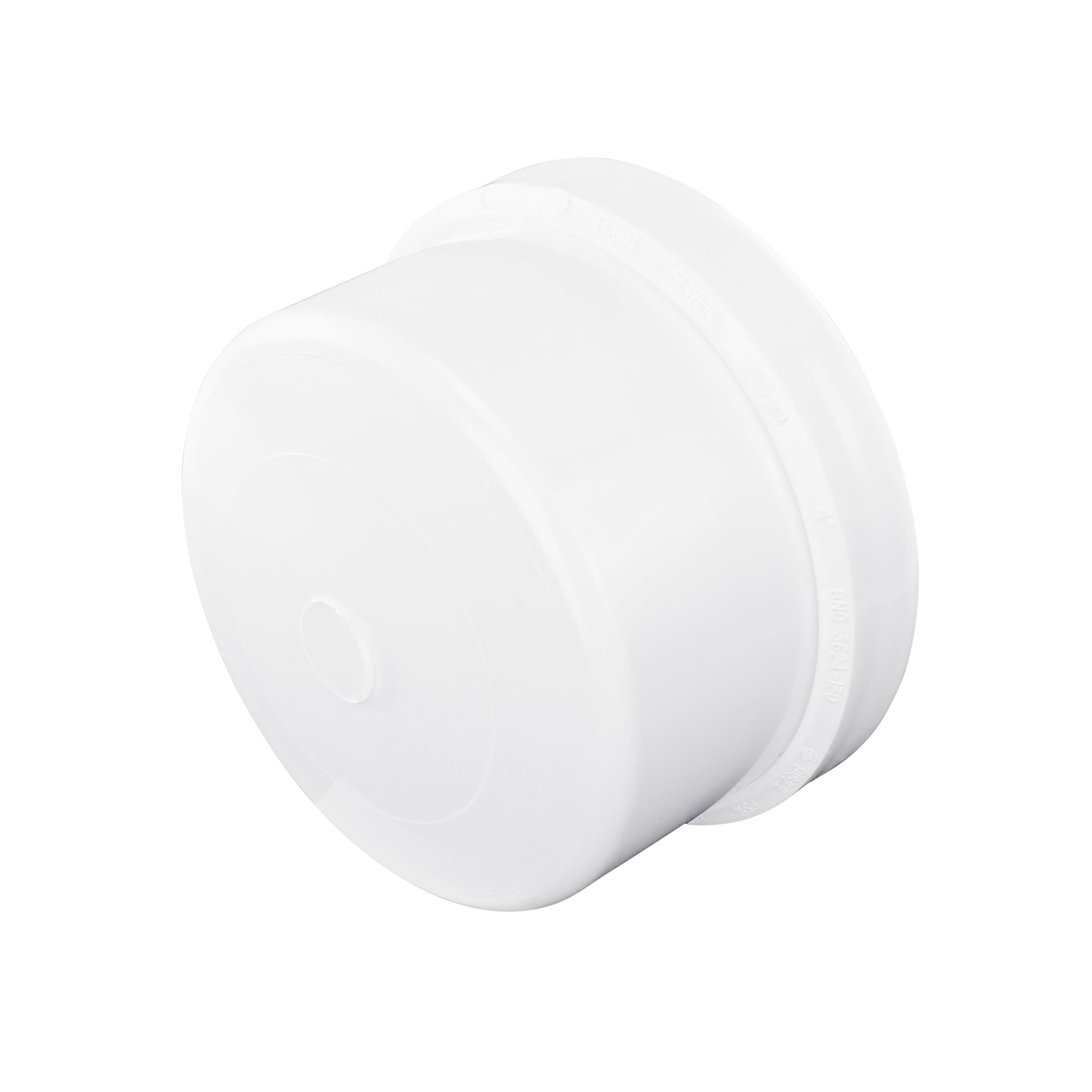 NDS G406 PVC Sewer and Drain Gasketed Cap, 4 in