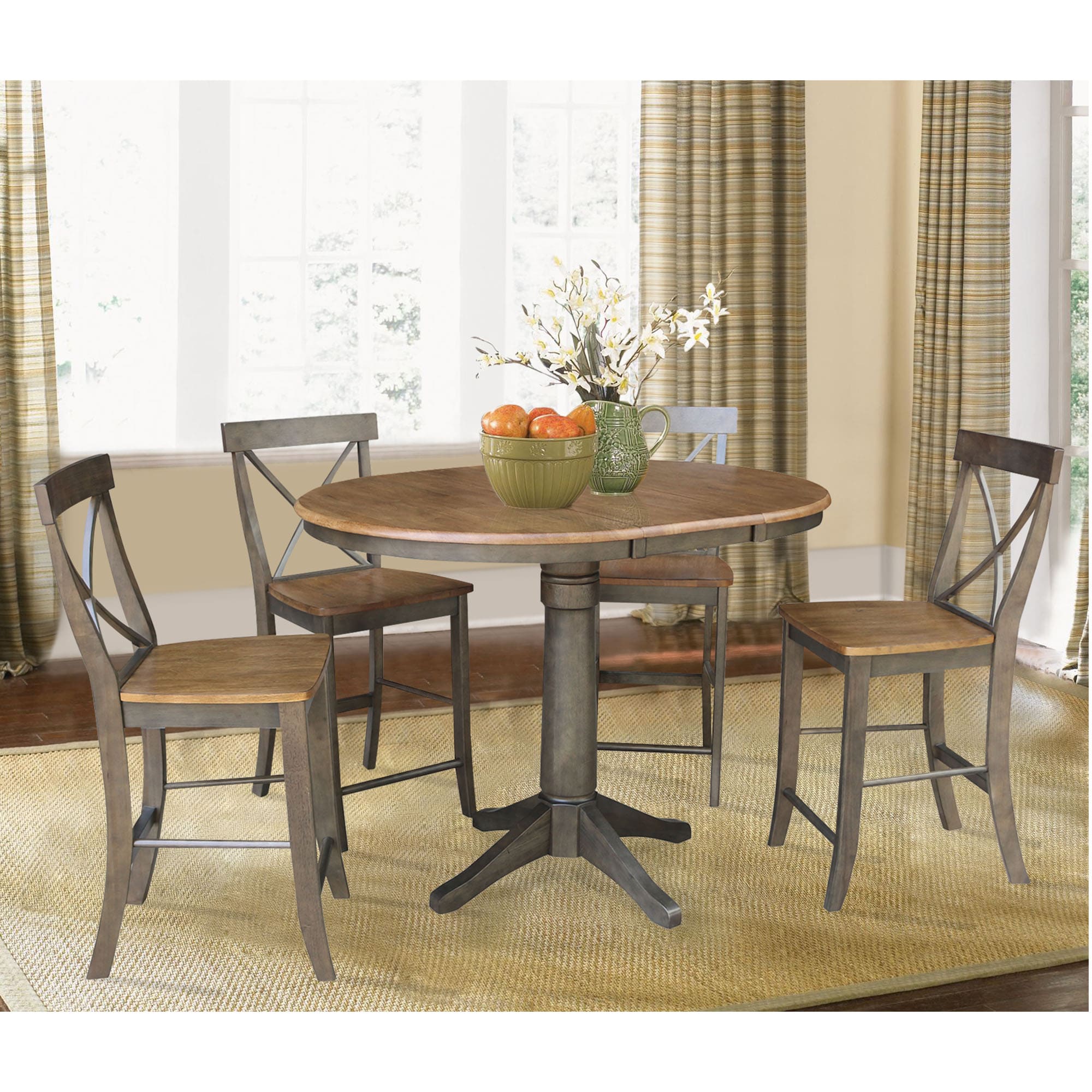International Concepts K45-36RXT-27-S6132-4 Dining-Sets - View #2