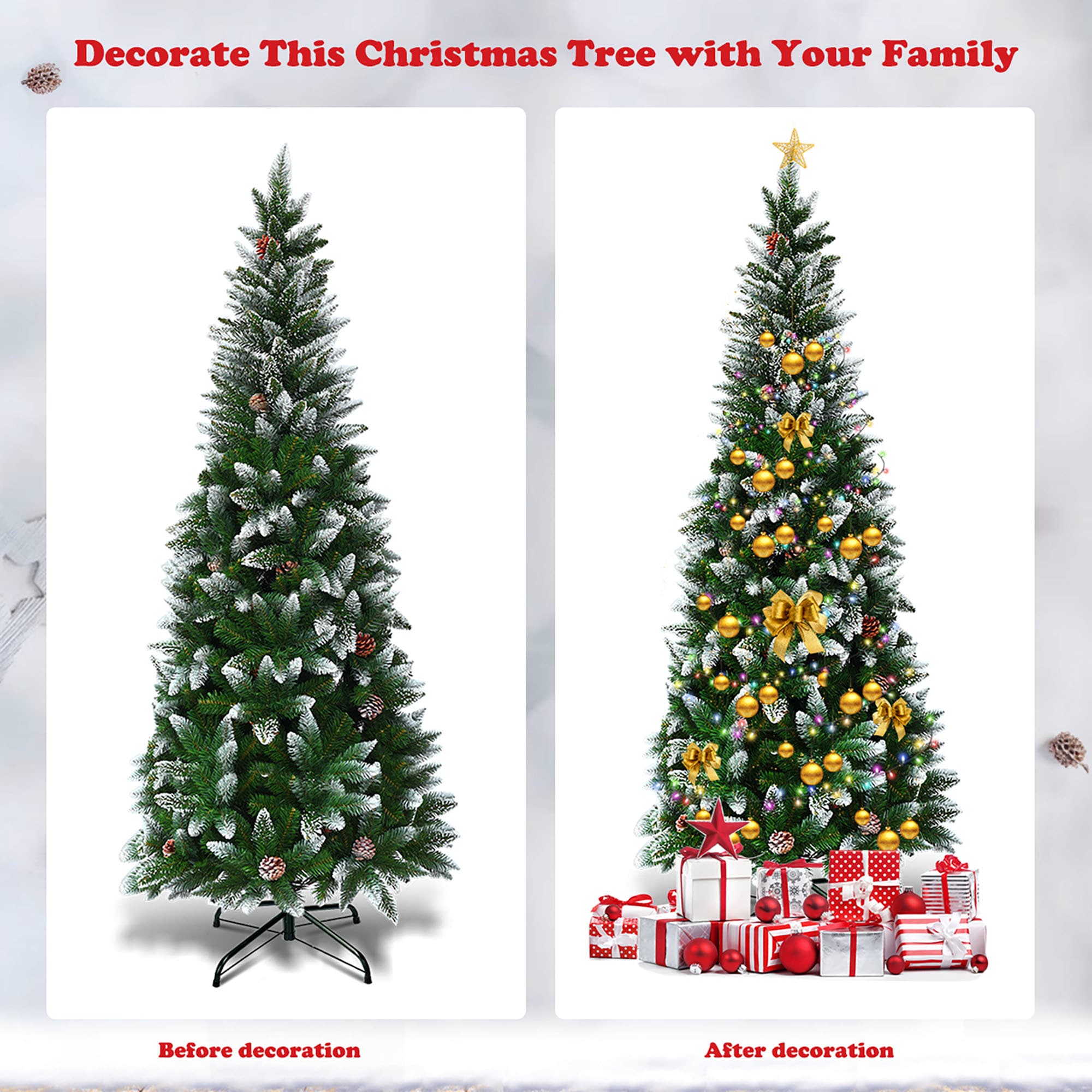 Forclover ALHY-052CM Artificial-Christmas-Trees - View #8