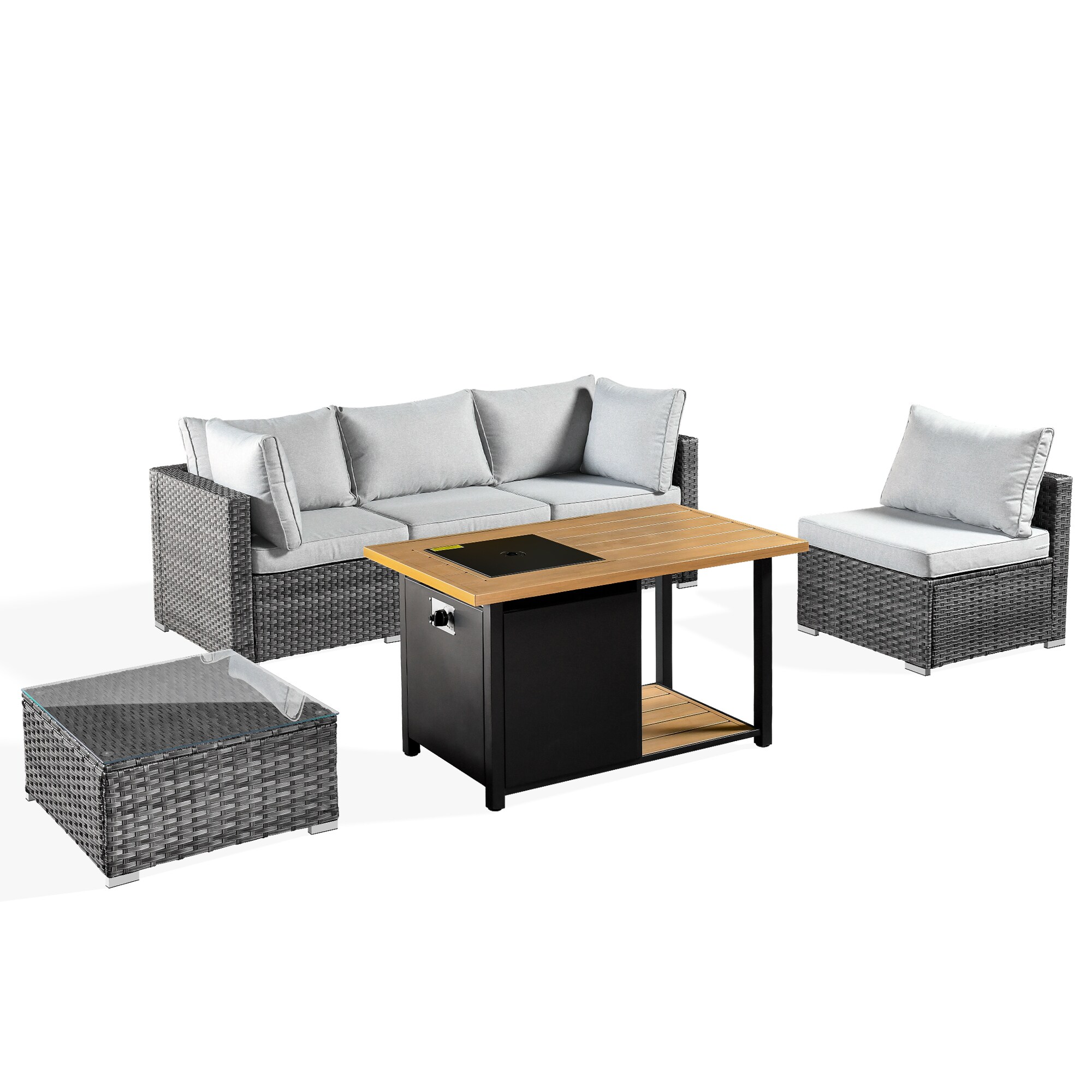 weaxty DDFPRRS406 Patio-Conversation-Sets - View #8