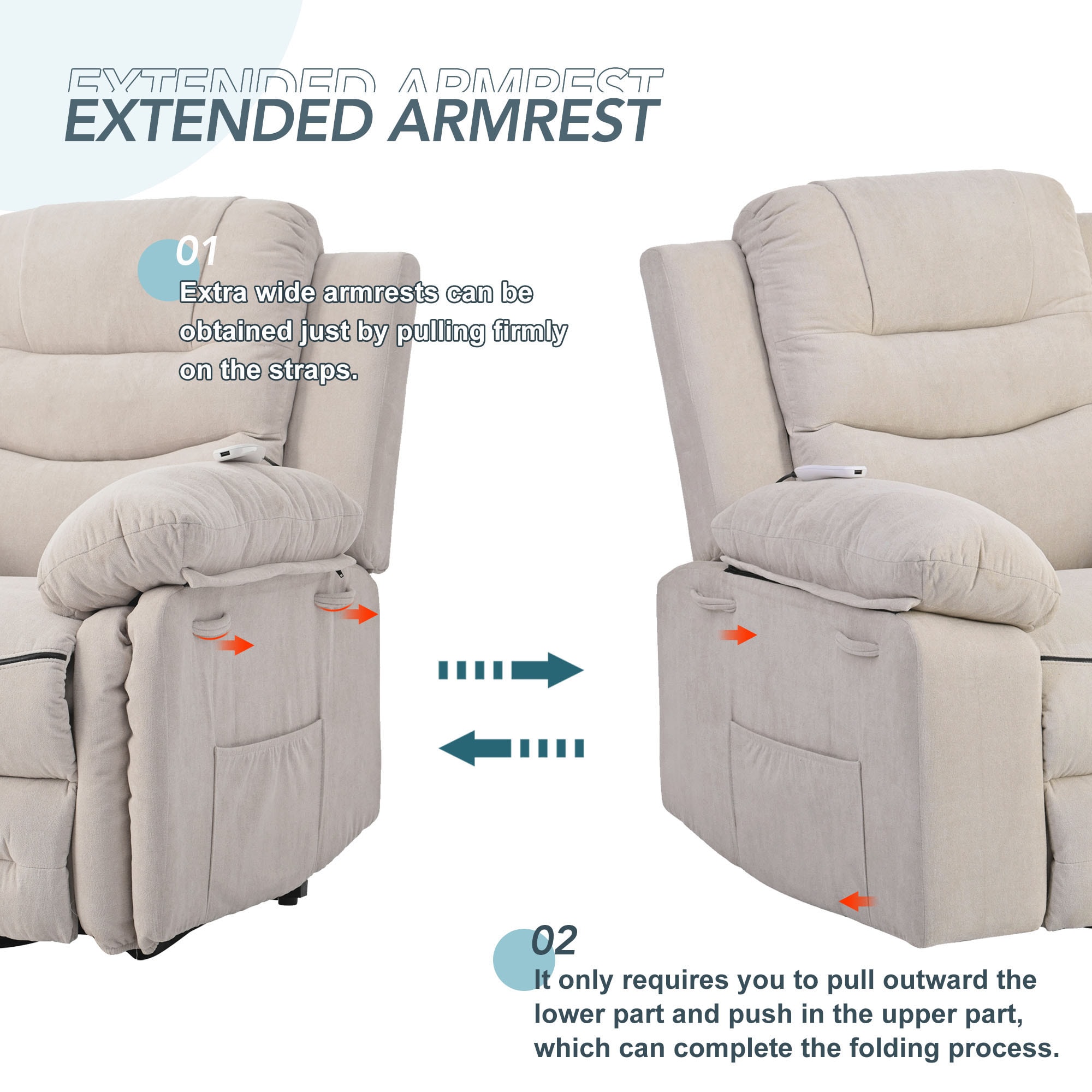 Sumyeg OR-PP038535DAA recliners - View #5