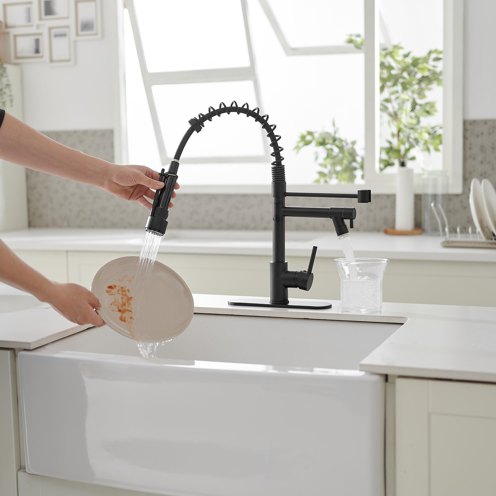 BWE A-9L4016-BLACK Kitchen-Faucets - View #2