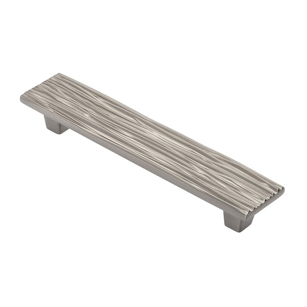 Wisdom Stone 411596SN River 3-3/4-in , 96mm Center to Center Satin nickel Rectangular Bar Drawer Pulls