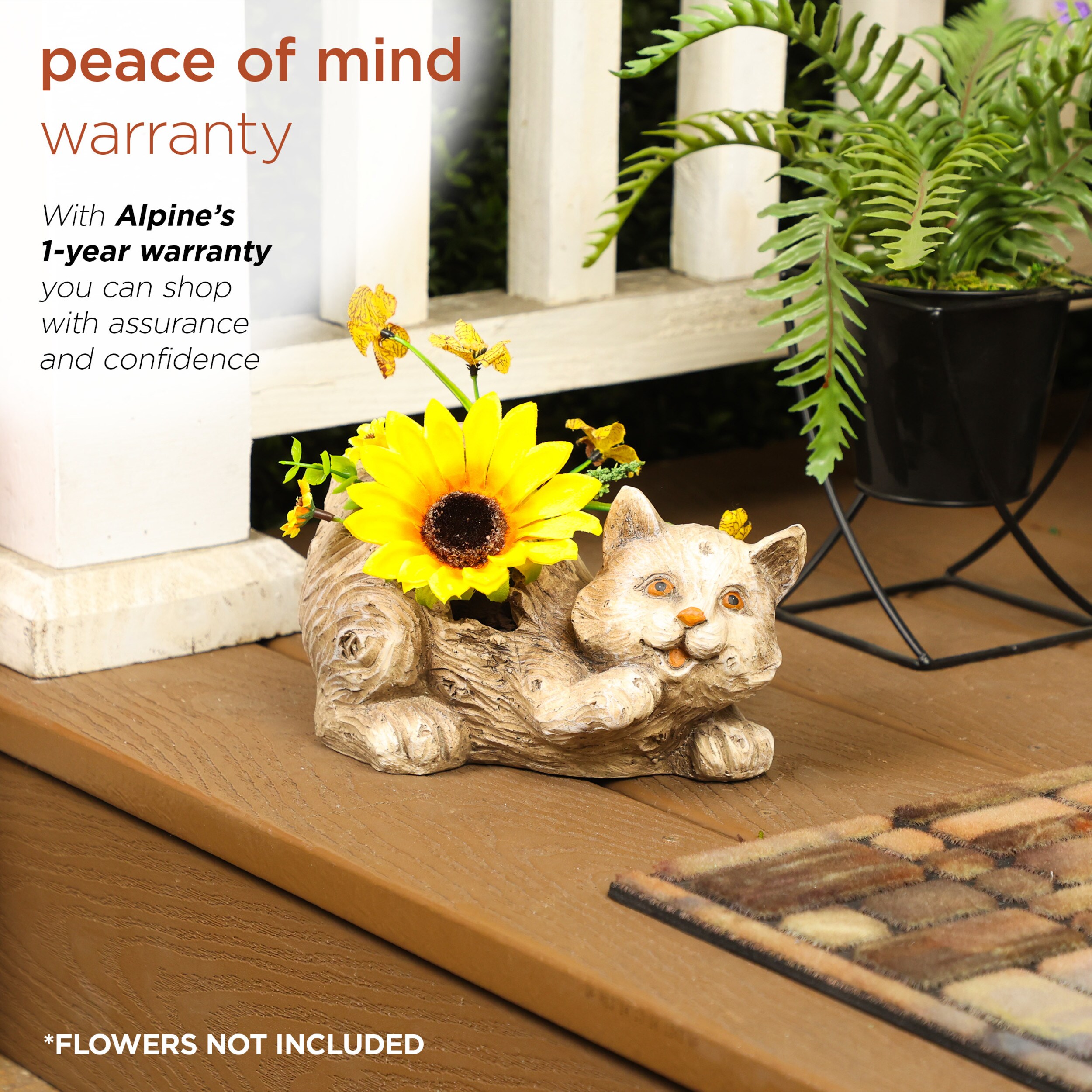 Alpine Corporation QWR1406HH Planter-Window-Box - View #6