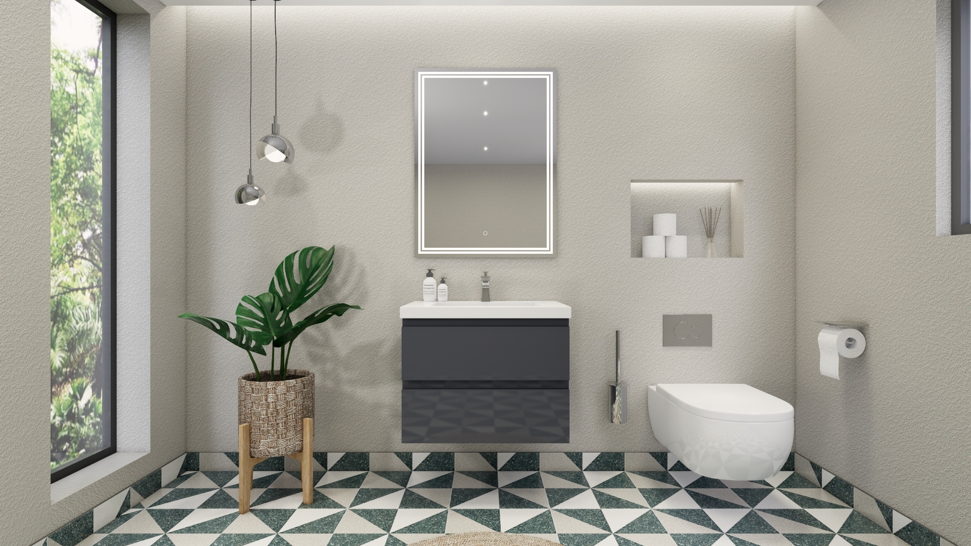 Moreno Bath MOB30-GR Bath-Vanity-Combo - View #6